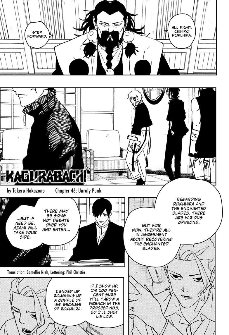 Kagurabachi Chapter 46 page 1 - Chapter 46: Unruly Punk