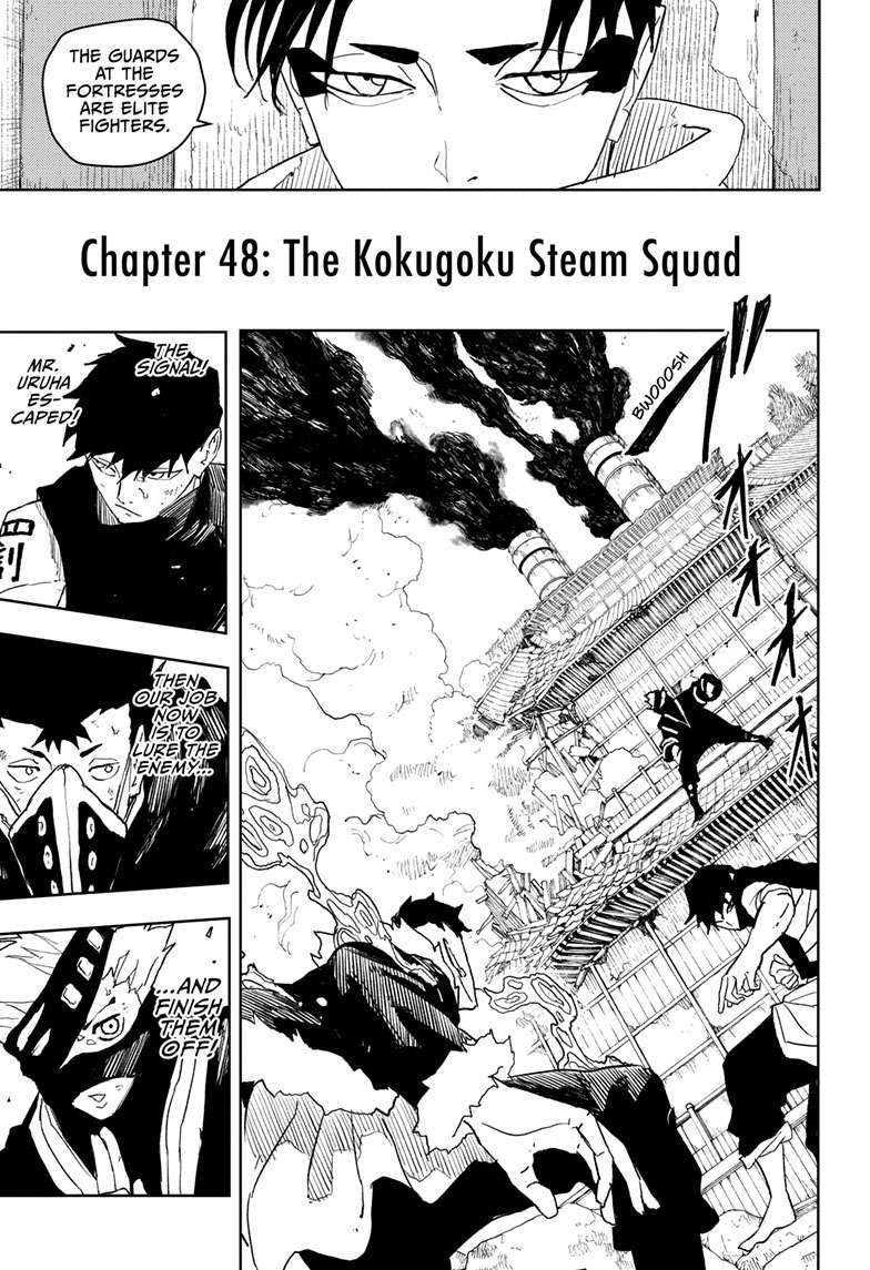 Kagurabachi Chapter 48 page 10 - Chapter 48: The Kokugoku Steam Squad
