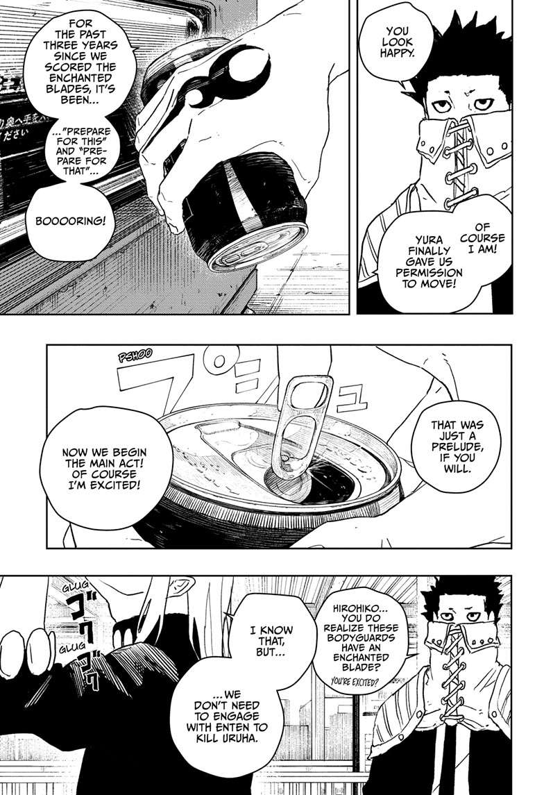 Kagurabachi Chapter 48 page 16 - Chapter 48: The Kokugoku Steam Squad
