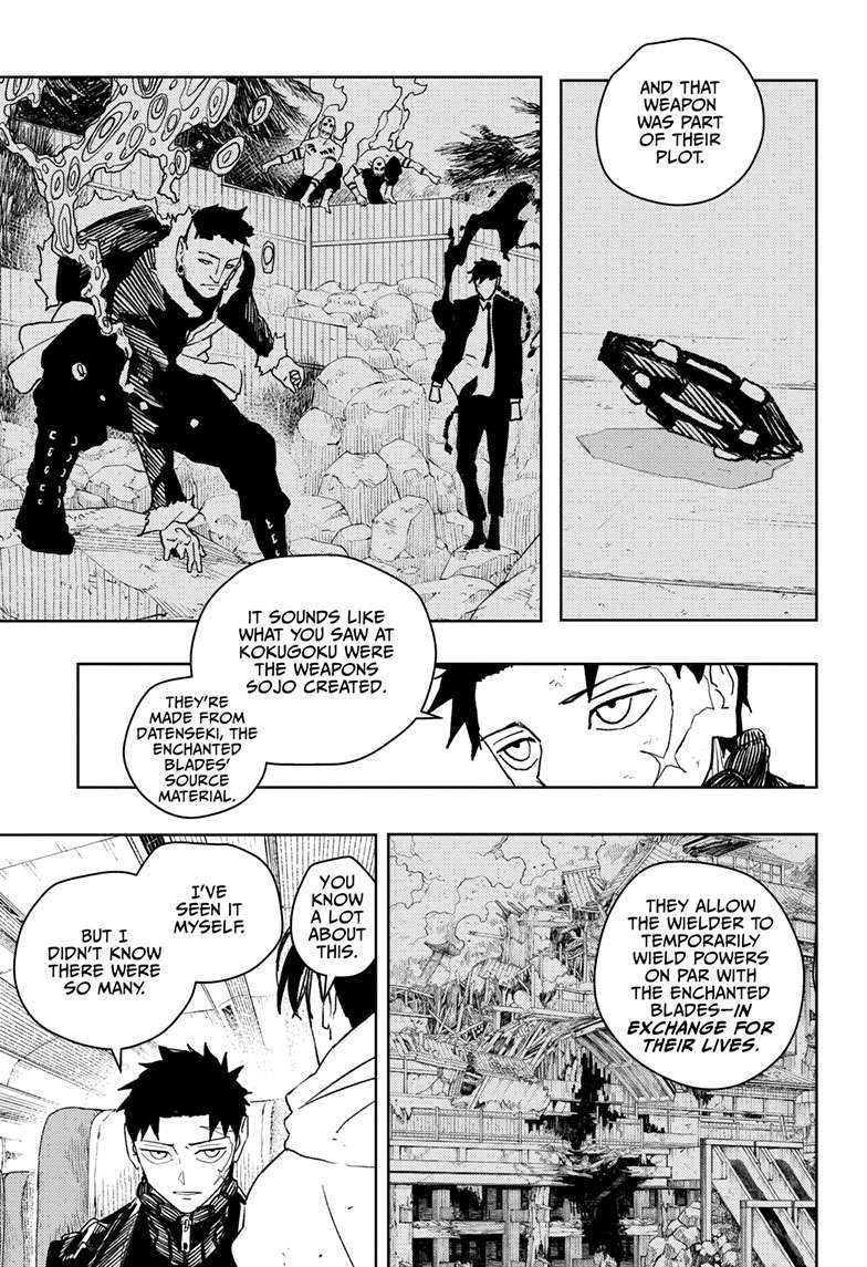 Kagurabachi Chapter 48 page 6 - Chapter 48: The Kokugoku Steam Squad