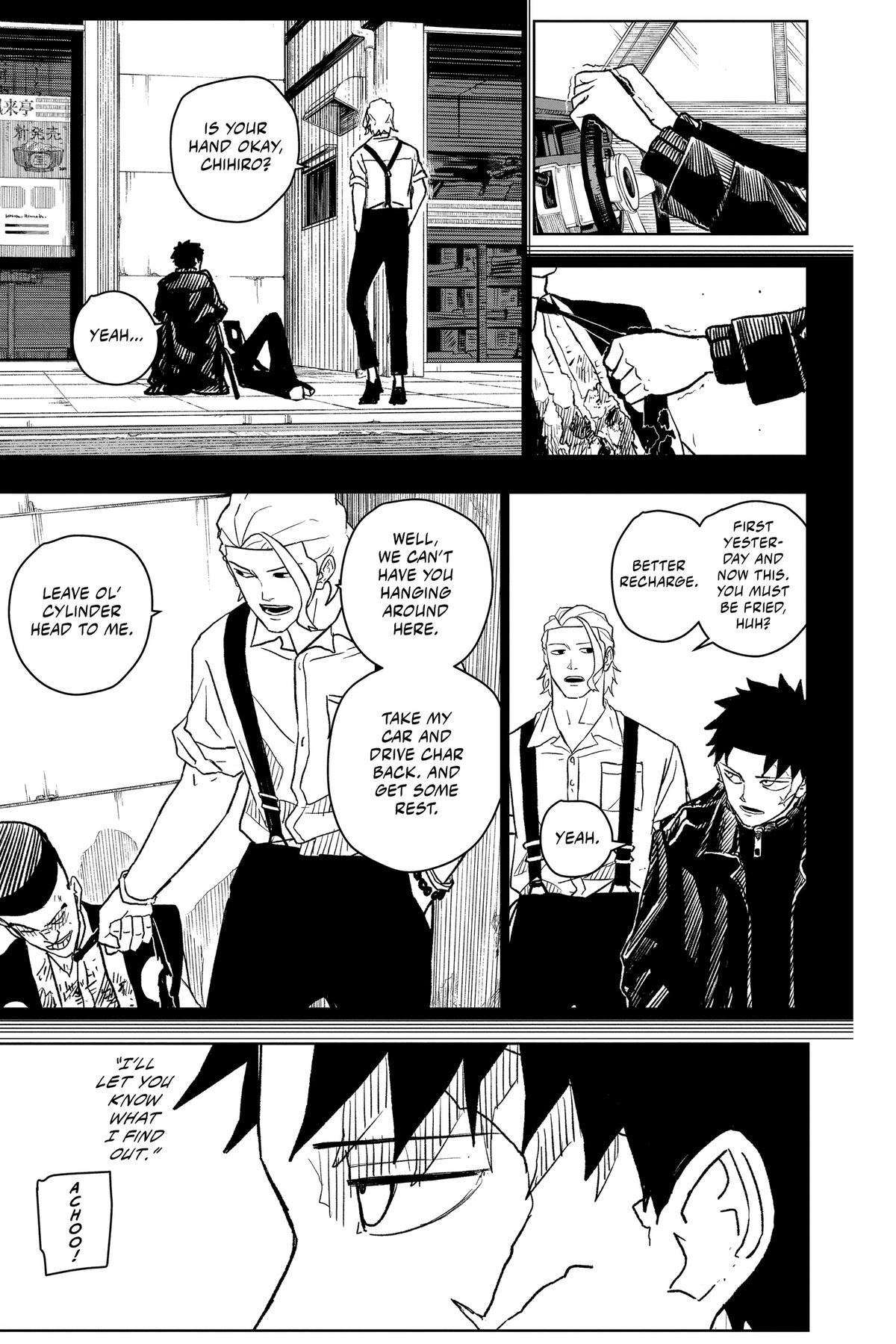 Kagurabachi Chapter 5 page 3 - Chapter 5: A Good Meal