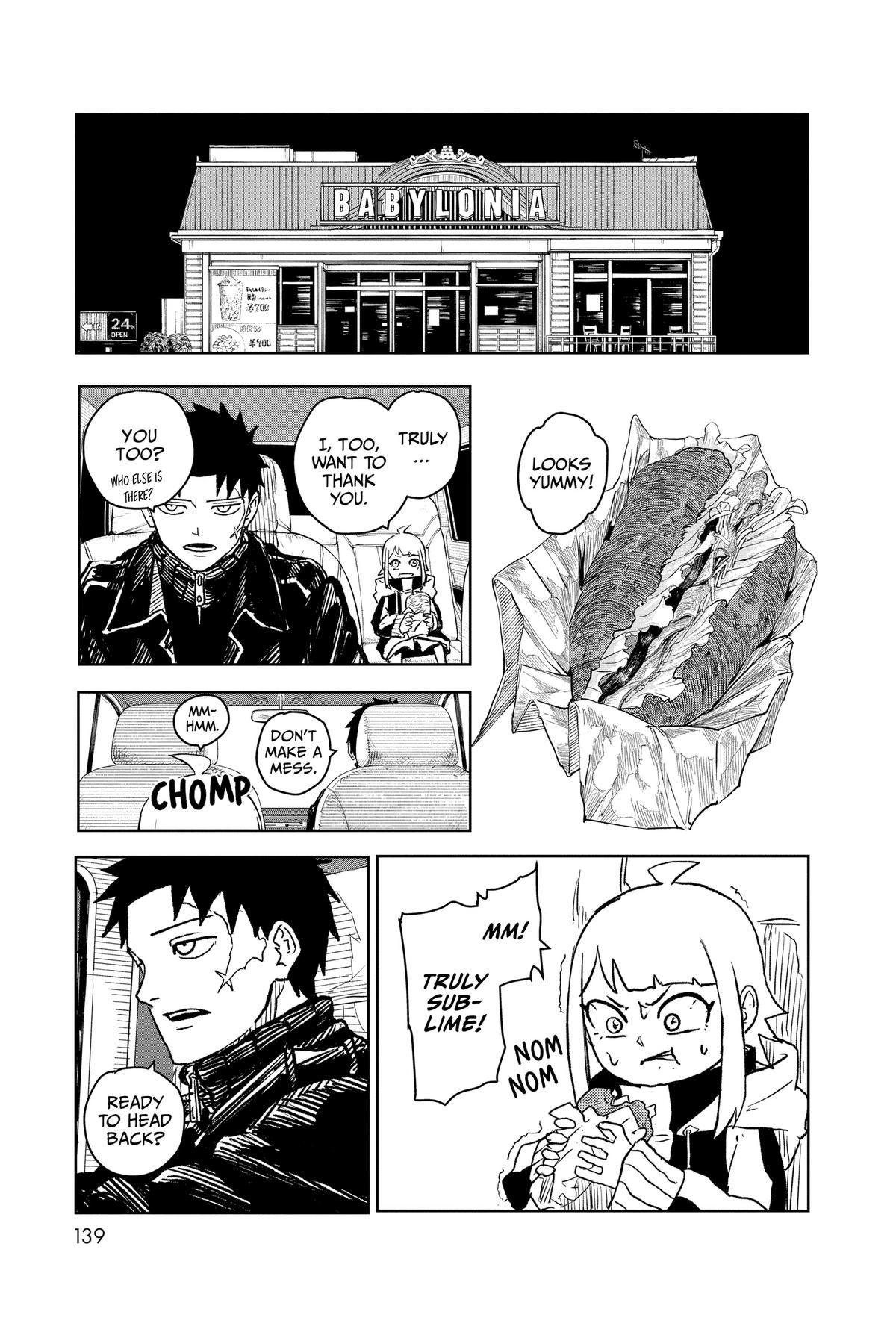 Kagurabachi Chapter 5 page 9 - Chapter 5: A Good Meal