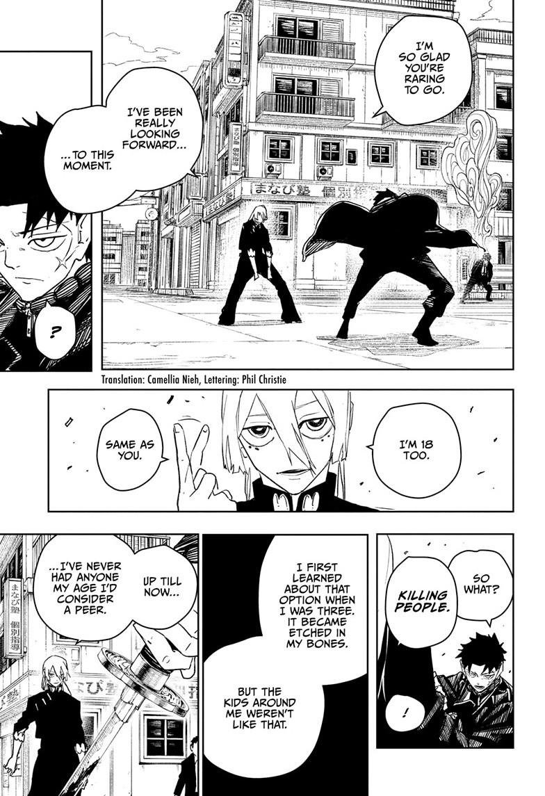 Kagurabachi Chapter 52 page 3 - Chapter 52: Just the Two of Us