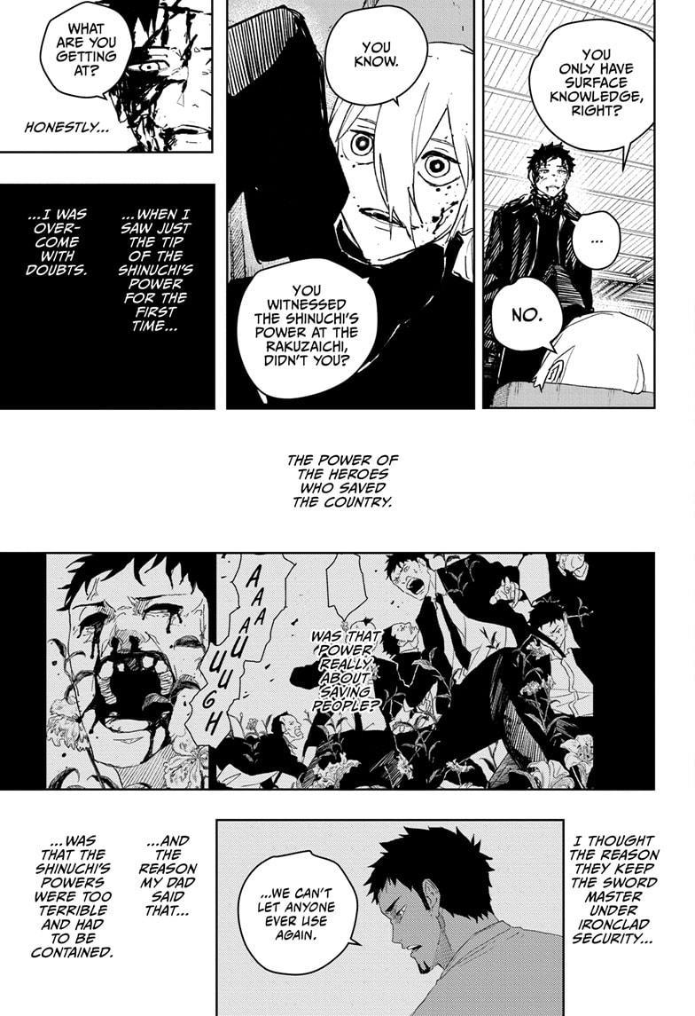 Kagurabachi Chapter 57 page 11 - Chapter 57: Collapse