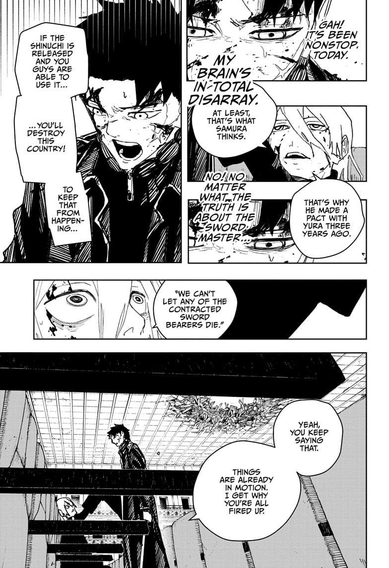 Kagurabachi Chapter 57 page 13 - Chapter 57: Collapse