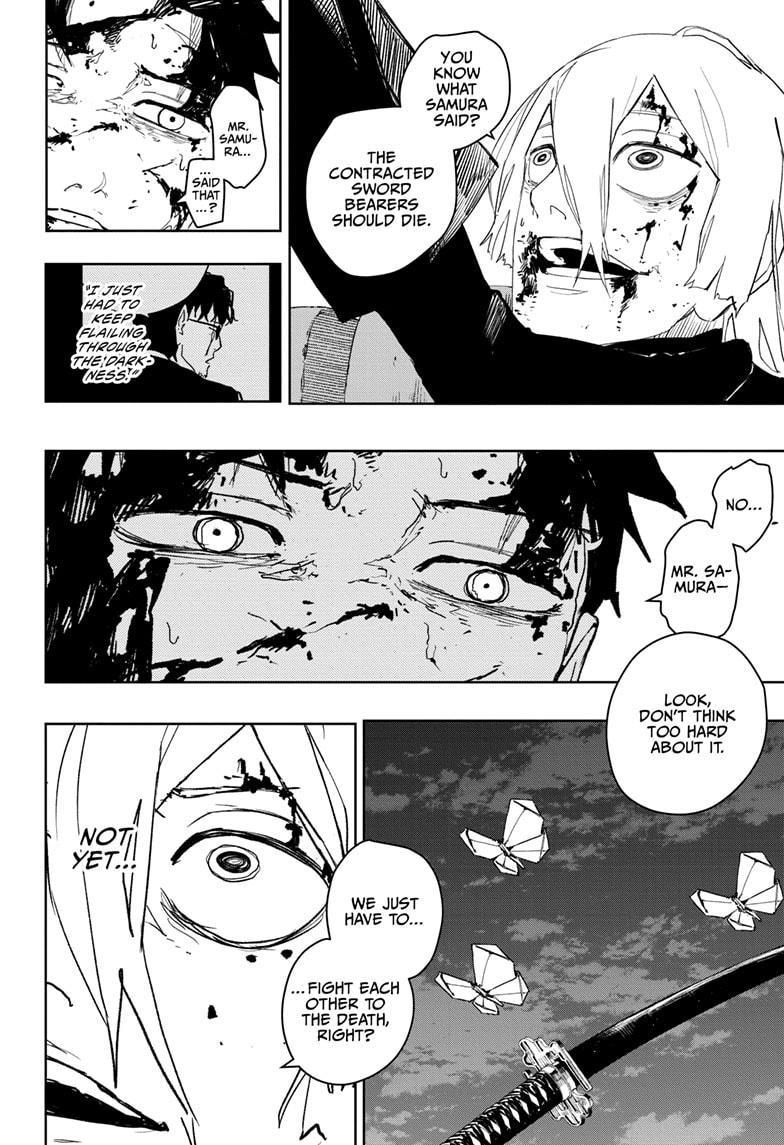Kagurabachi Chapter 57 page 14 - Chapter 57: Collapse