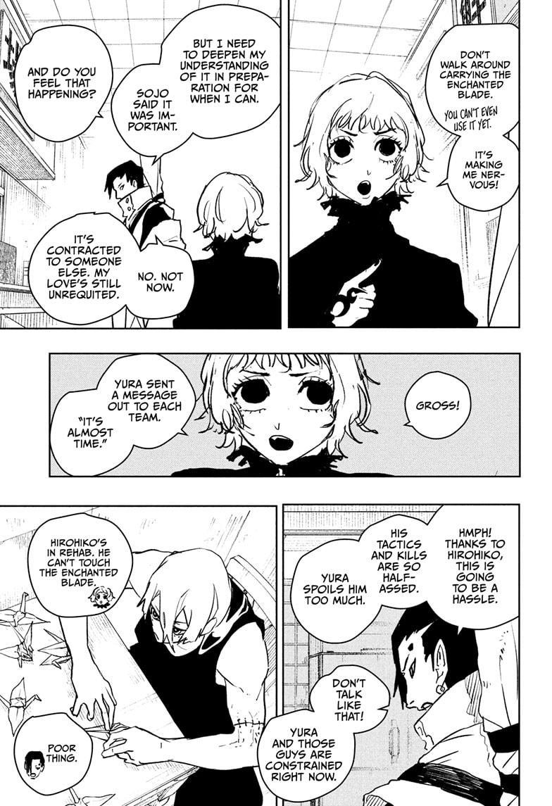 Kagurabachi Chapter 61 page 17 - Chapter 61: Night Battle