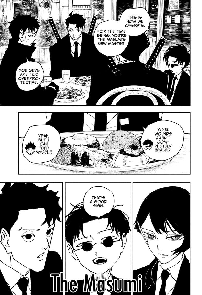 Kagurabachi Chapter 61 page 3 - Chapter 61: Night Battle