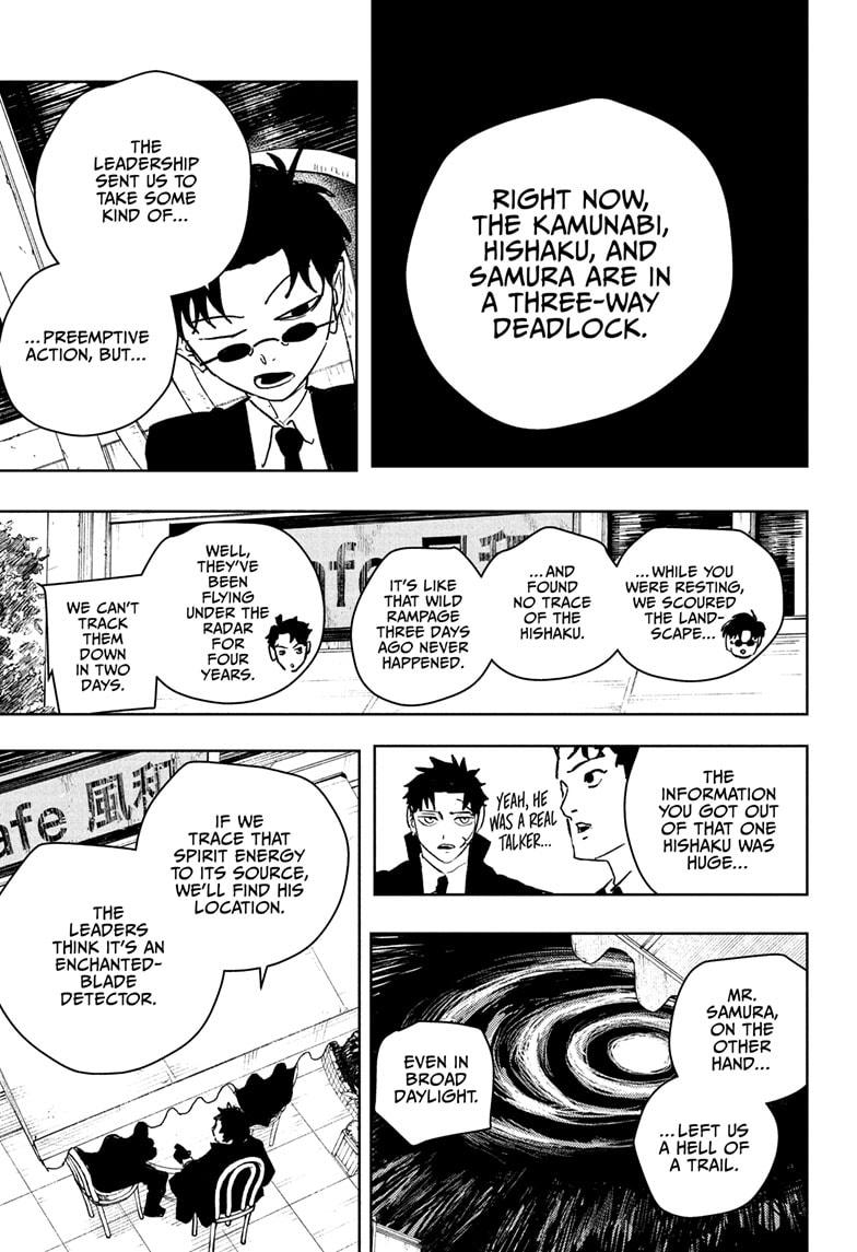 Kagurabachi Chapter 61 page 5 - Chapter 61: Night Battle