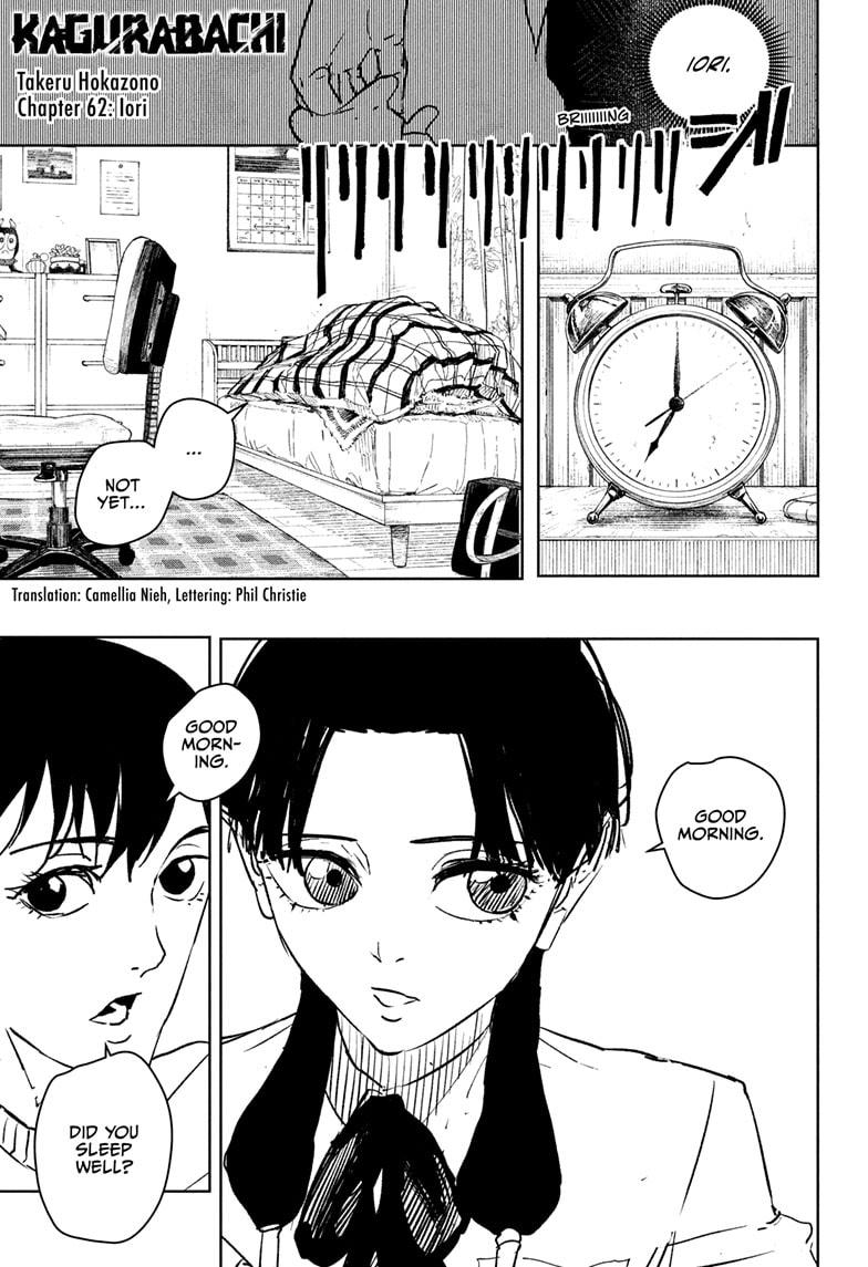 Kagurabachi Chapter 62 page 1 - Chapter 62: Iori