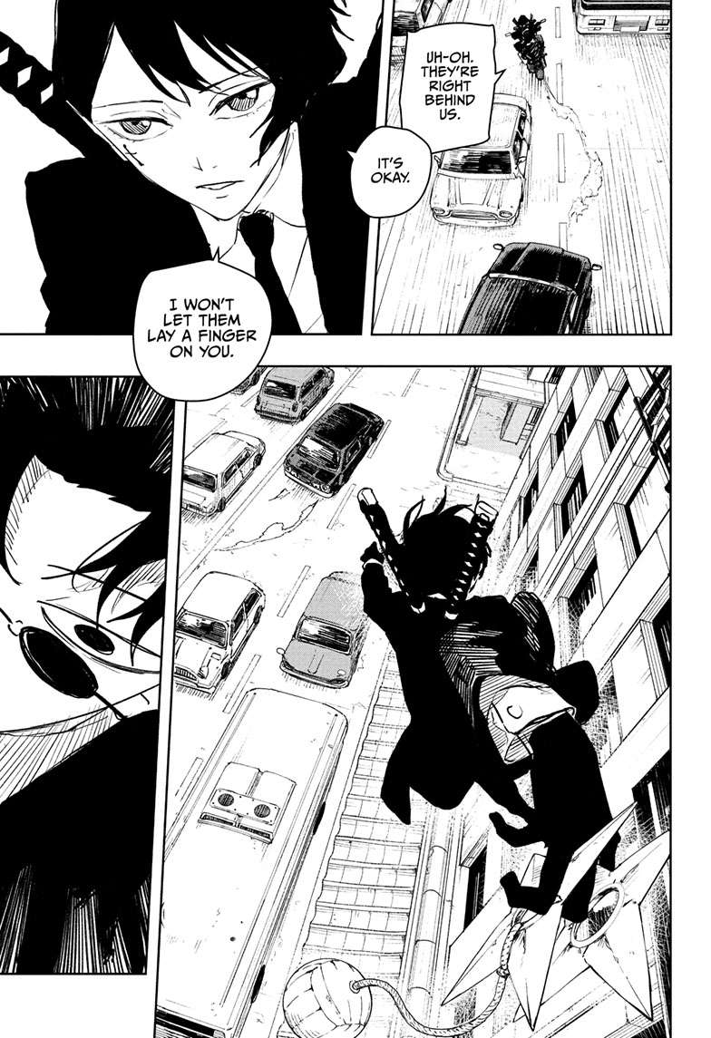 Kagurabachi Chapter 63 page 10 - Chapter 63: Car Chase