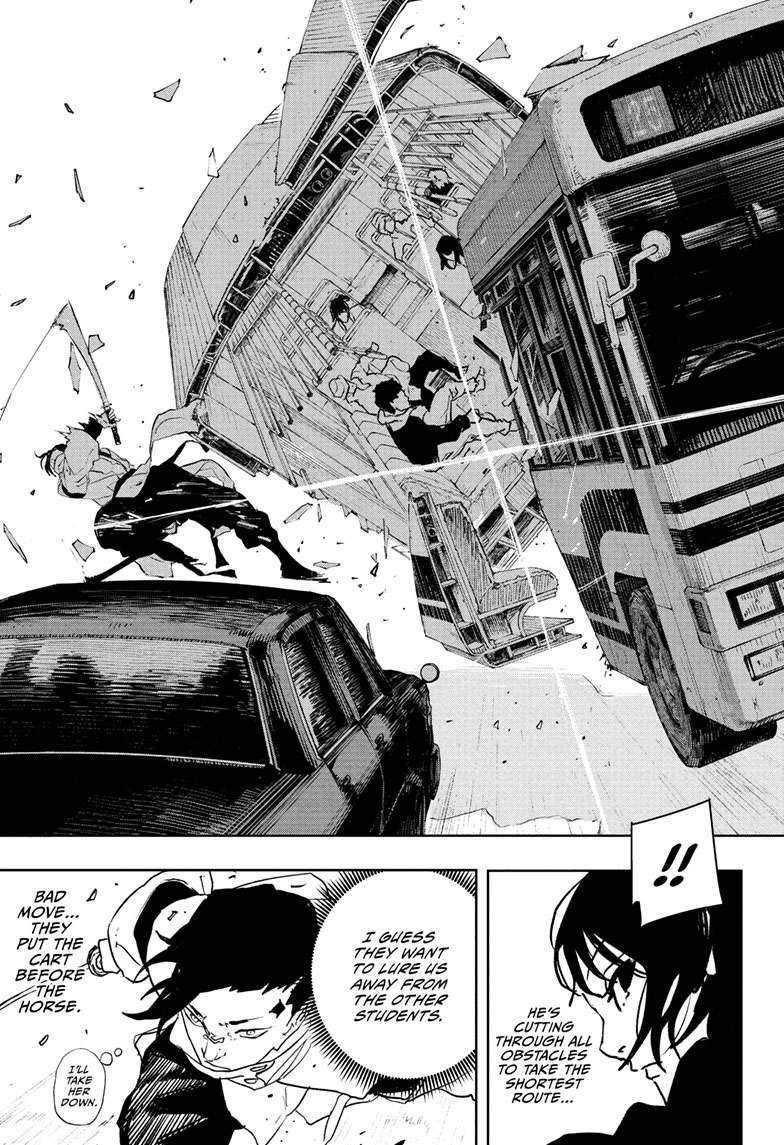 Kagurabachi Chapter 63 page 14 - Chapter 63: Car Chase