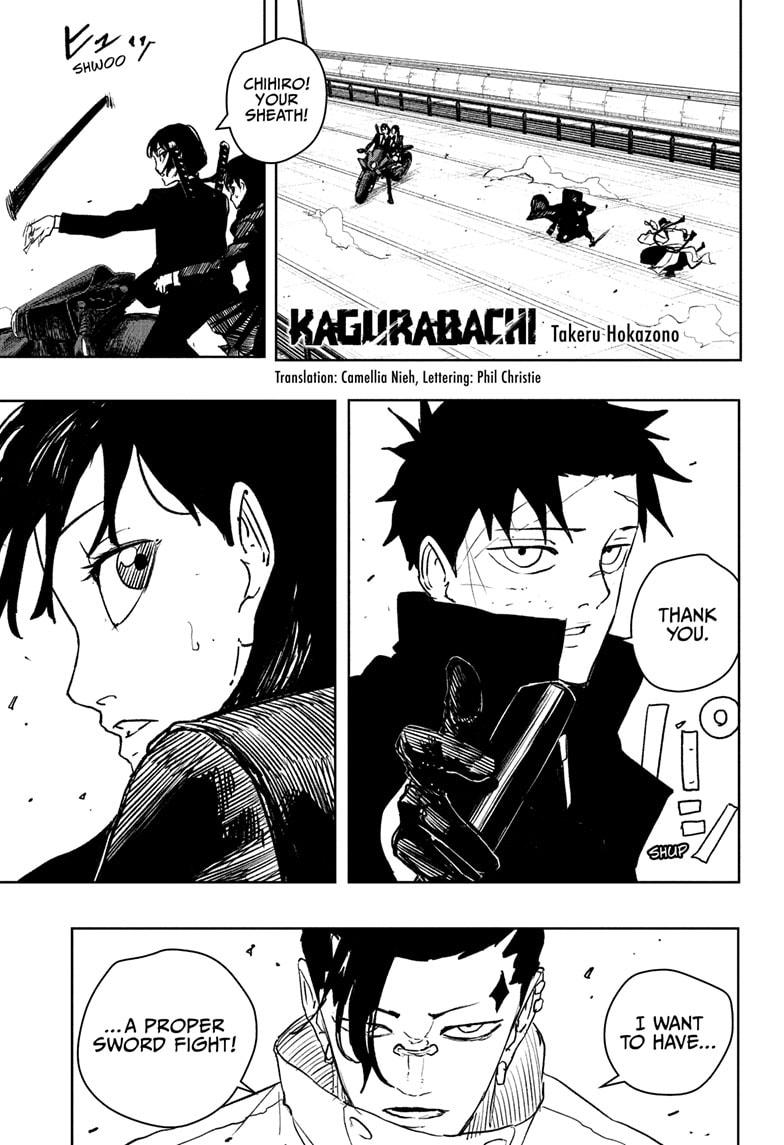 Kagurabachi Chapter 64 page 1 - Chapter 64: Become the Samurai