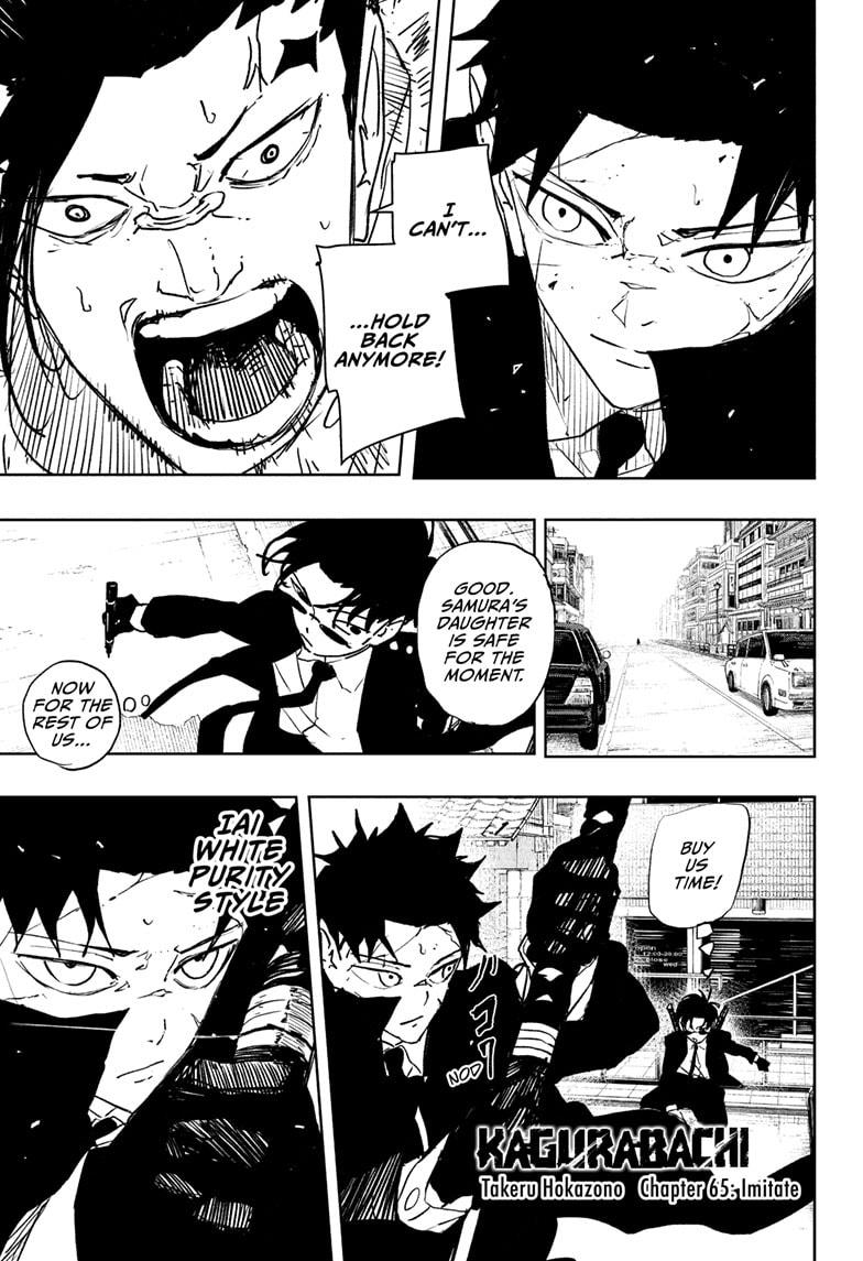 Kagurabachi Chapter 65 page 1 - Chapter 65: Imitate