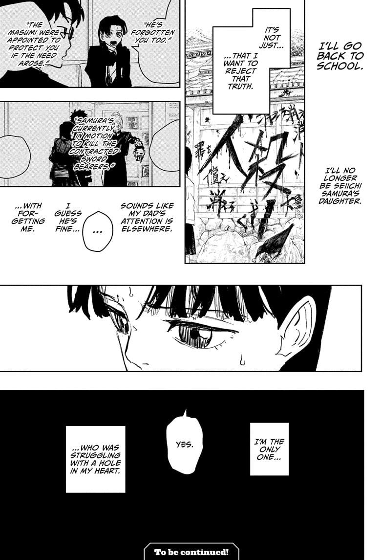 Kagurabachi Chapter 68 page 19 - Chapter 68: Metamorphosis