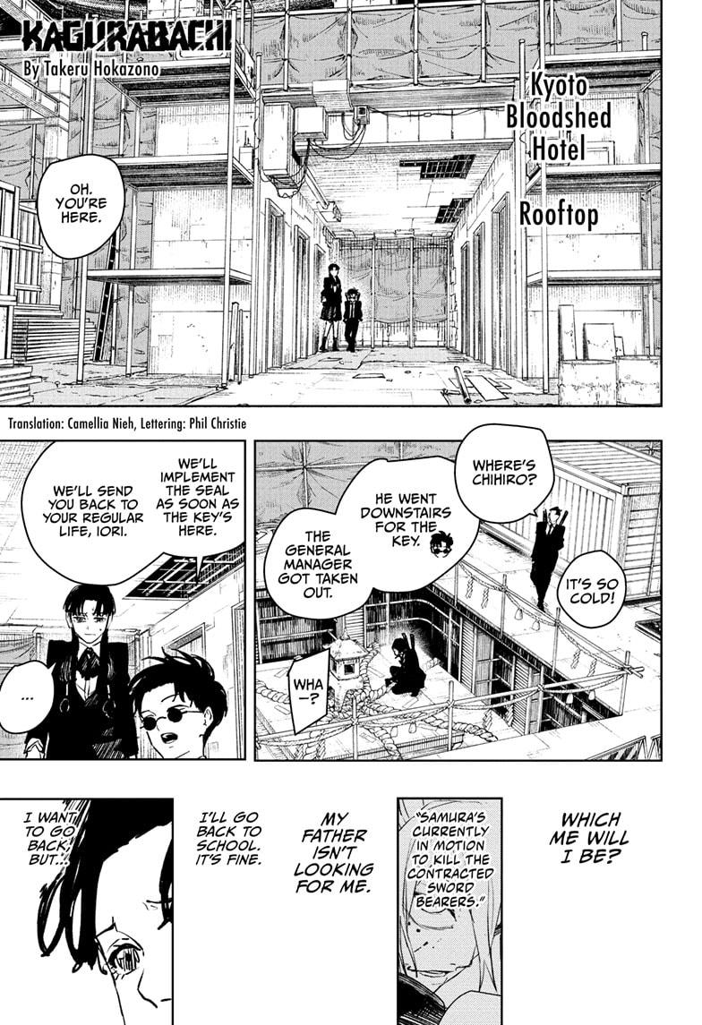 Kagurabachi Chapter 69 page 1 - Chapter 69: The Guy with the Scar
