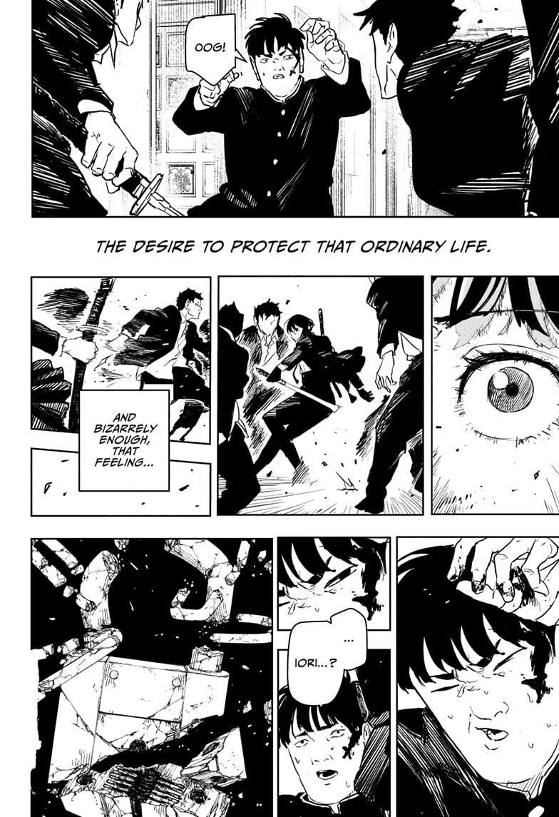 Kagurabachi Chapter 69 page 18 - Chapter 69: The Guy with the Scar