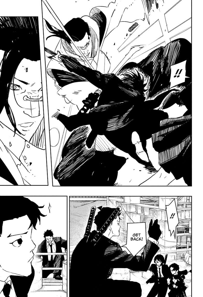 Kagurabachi Chapter 69 page 3 - Chapter 69: The Guy with the Scar