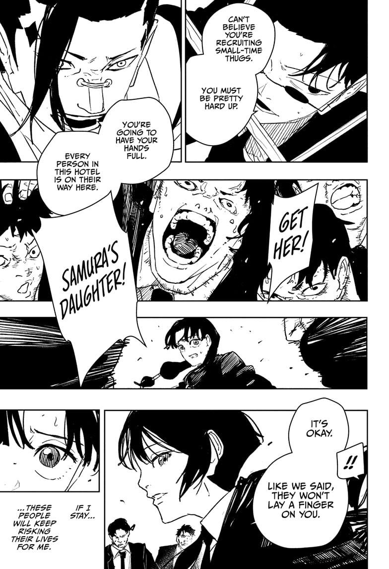 Kagurabachi Chapter 69 page 5 - Chapter 69: The Guy with the Scar