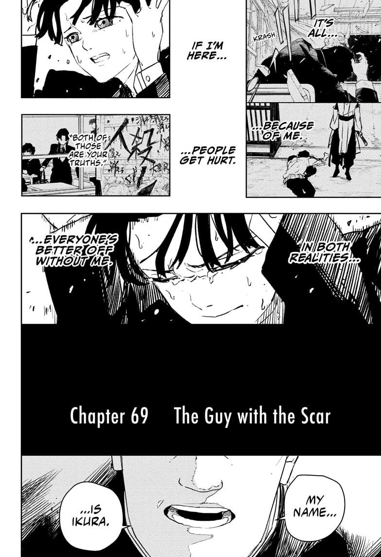 Kagurabachi Chapter 69 page 6 - Chapter 69: The Guy with the Scar