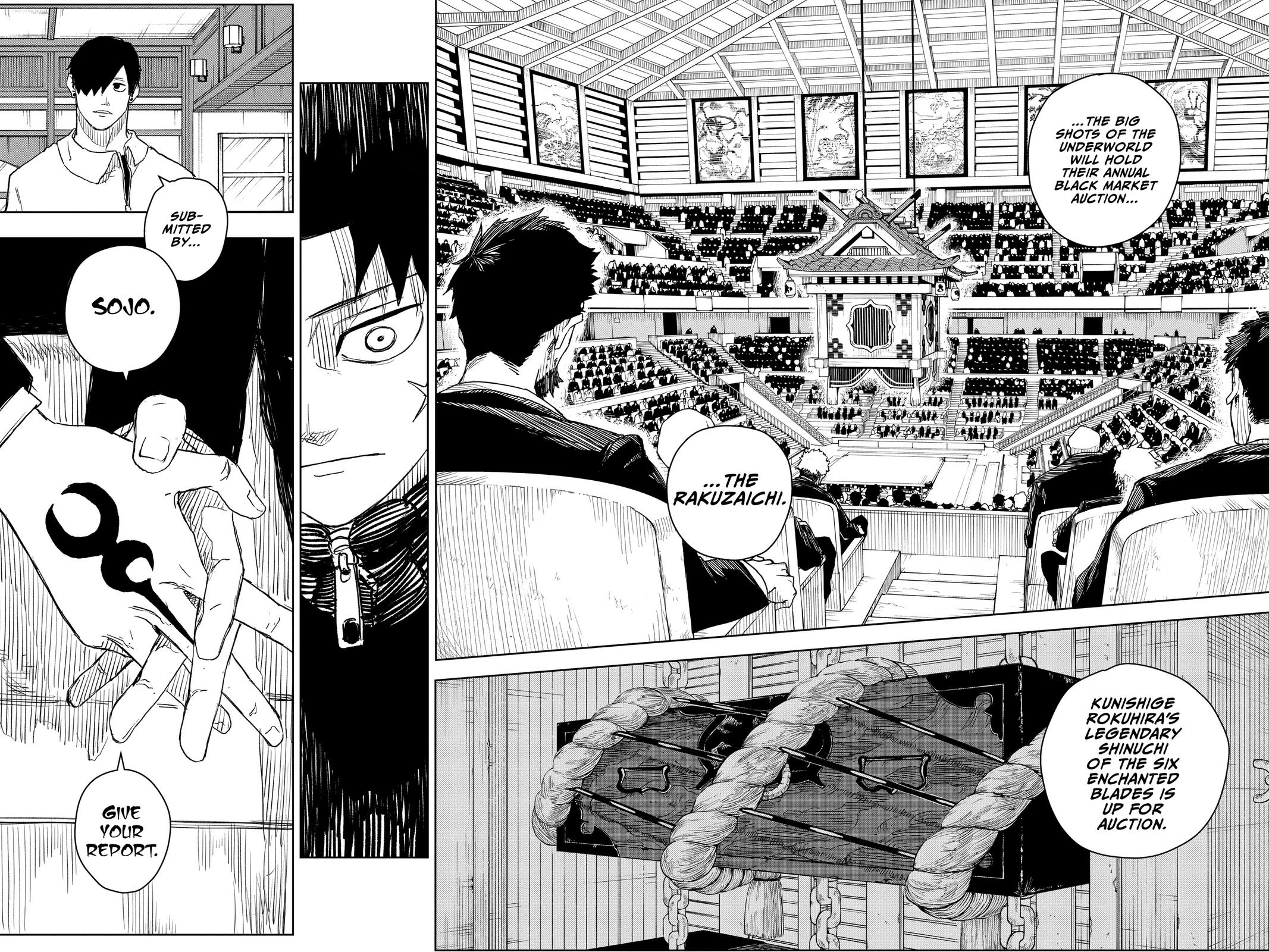 Kagurabachi Chapter 7 page 13 - Chapter 7: Smoke Signal