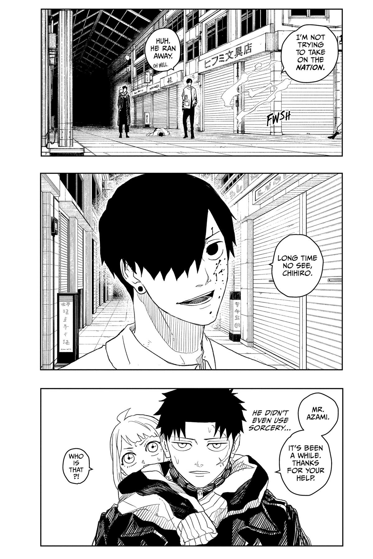 Kagurabachi Chapter 7 page 6 - Chapter 7: Smoke Signal
