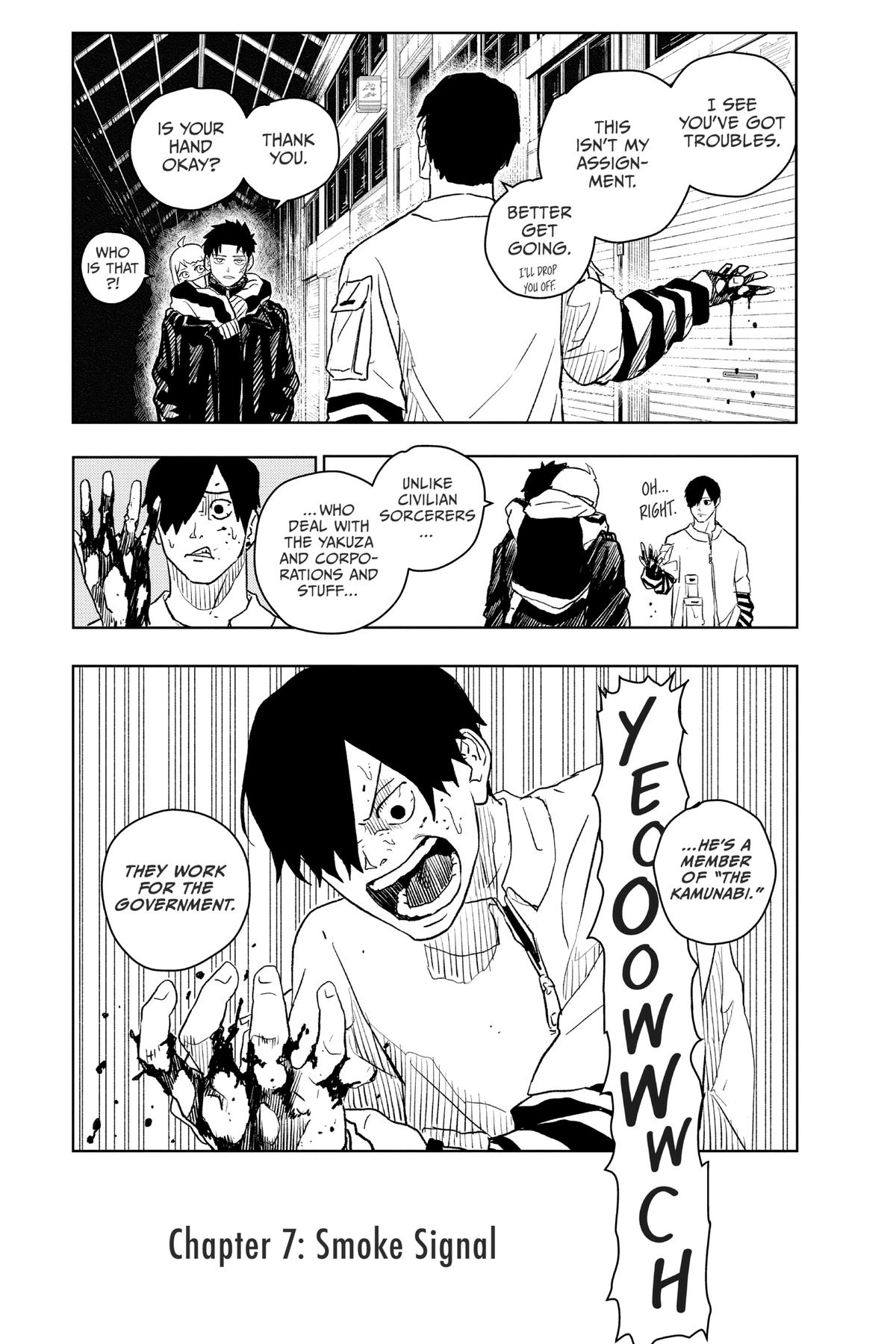 Kagurabachi Chapter 7 page 7 - Chapter 7: Smoke Signal