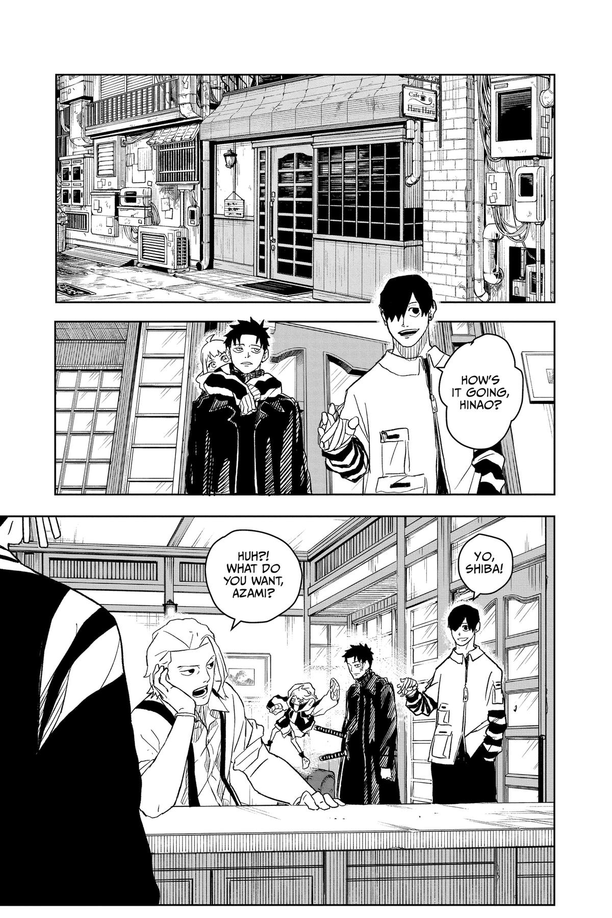 Kagurabachi Chapter 7 page 8 - Chapter 7: Smoke Signal