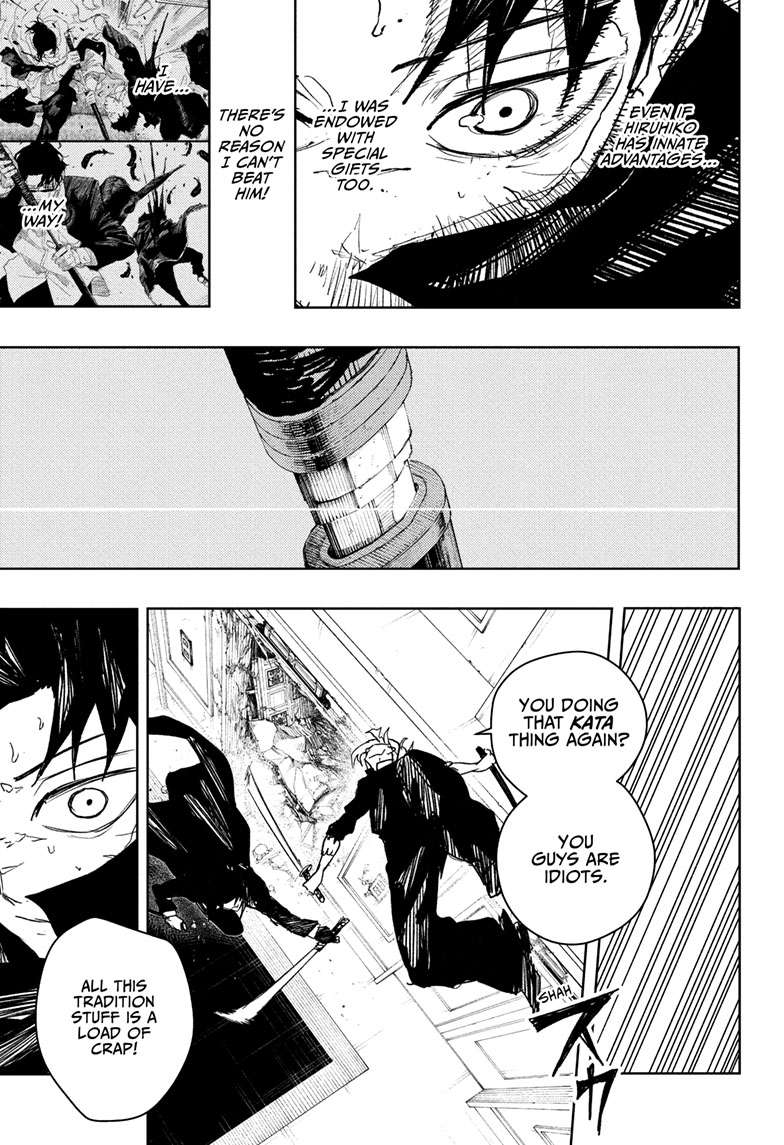 Kagurabachi Chapter 70 page 10 - Chapter 70: Iai White Purity Style