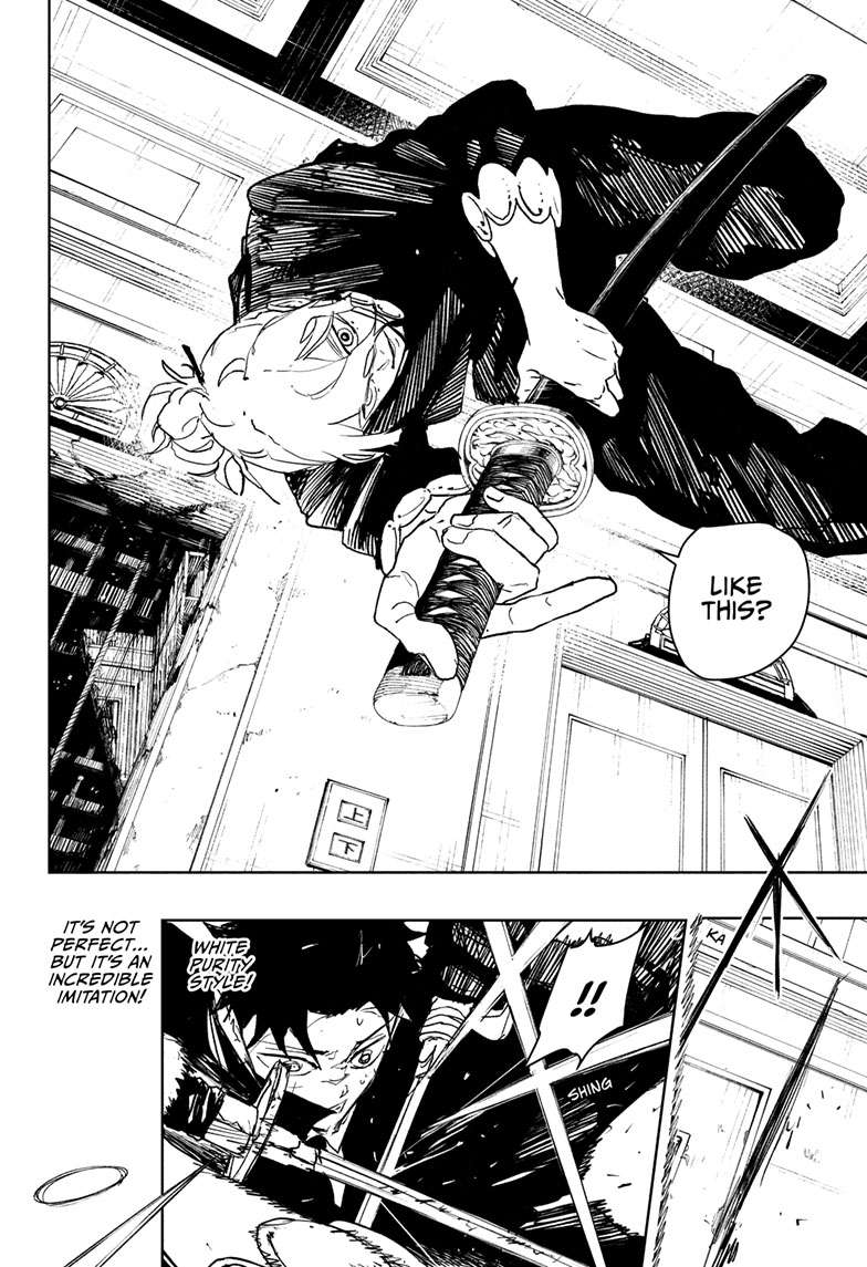 Kagurabachi Chapter 70 page 11 - Chapter 70: Iai White Purity Style