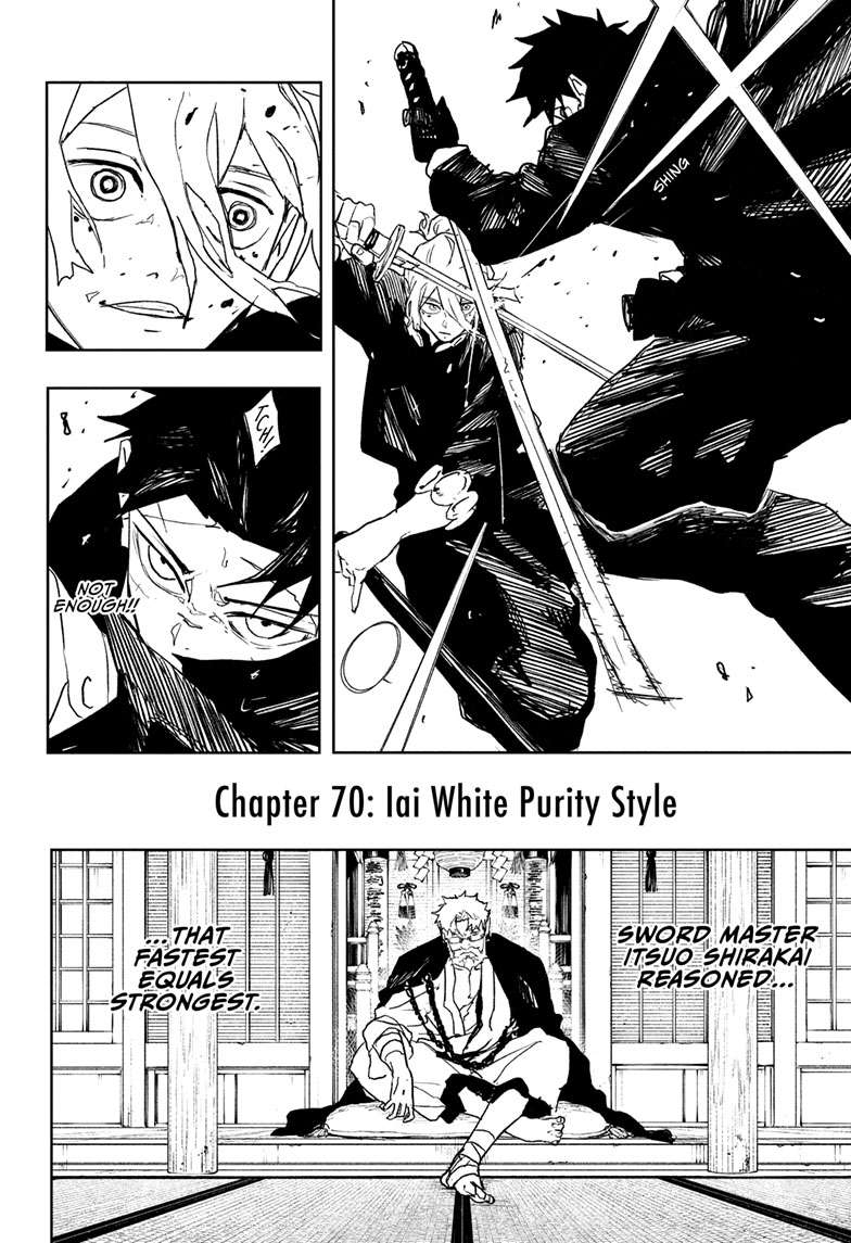 Kagurabachi Chapter 70 page 3 - Chapter 70: Iai White Purity Style