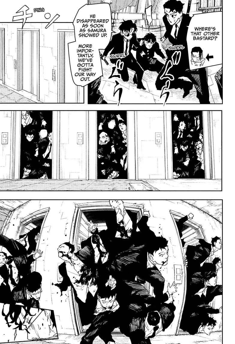 Kagurabachi Chapter 76 page 7 - Chapter 76: Banquet