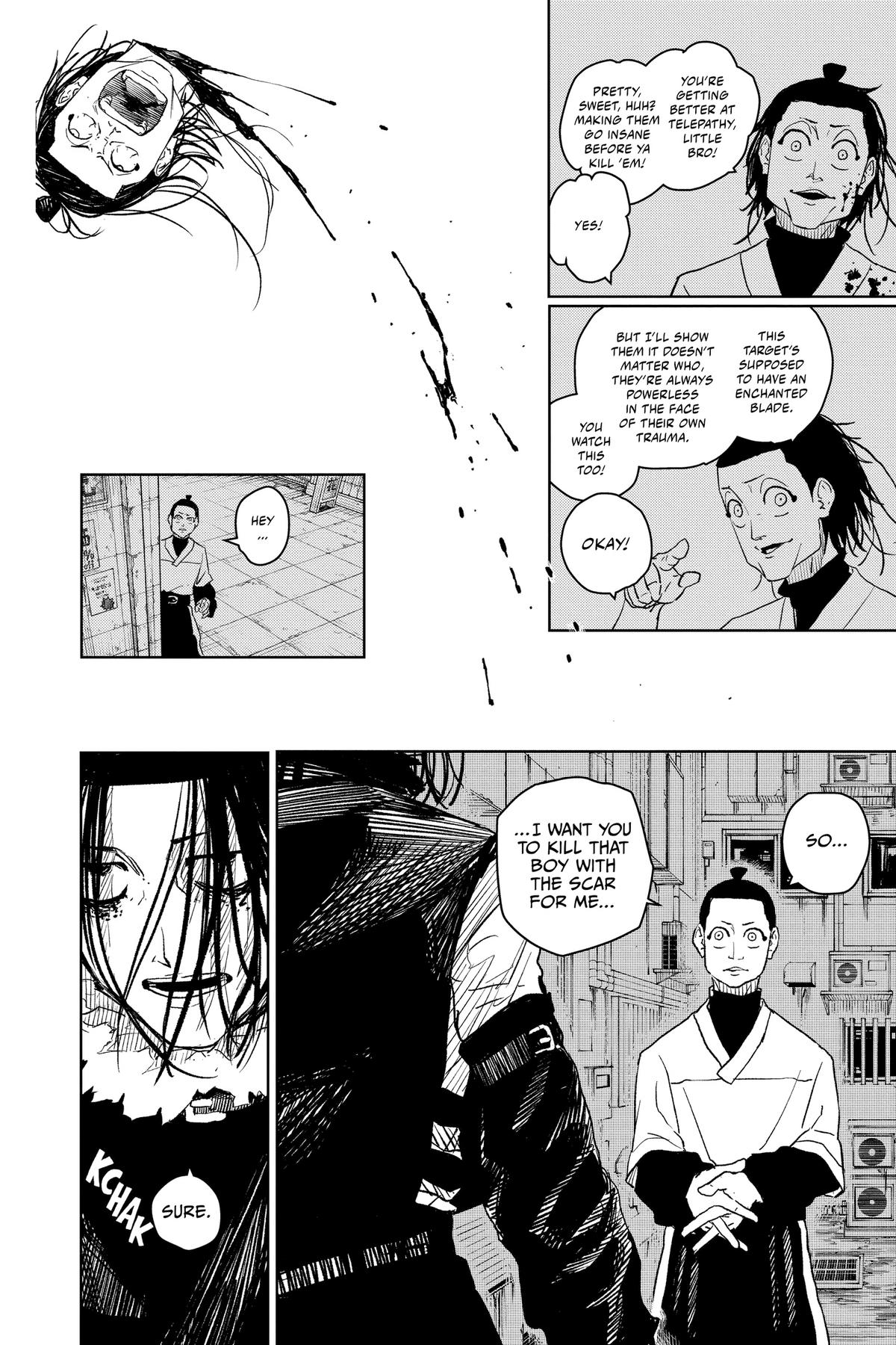 Kagurabachi Chapter 8 page 12 - Chapter 8: Norisaku Madoka: I Will Change
