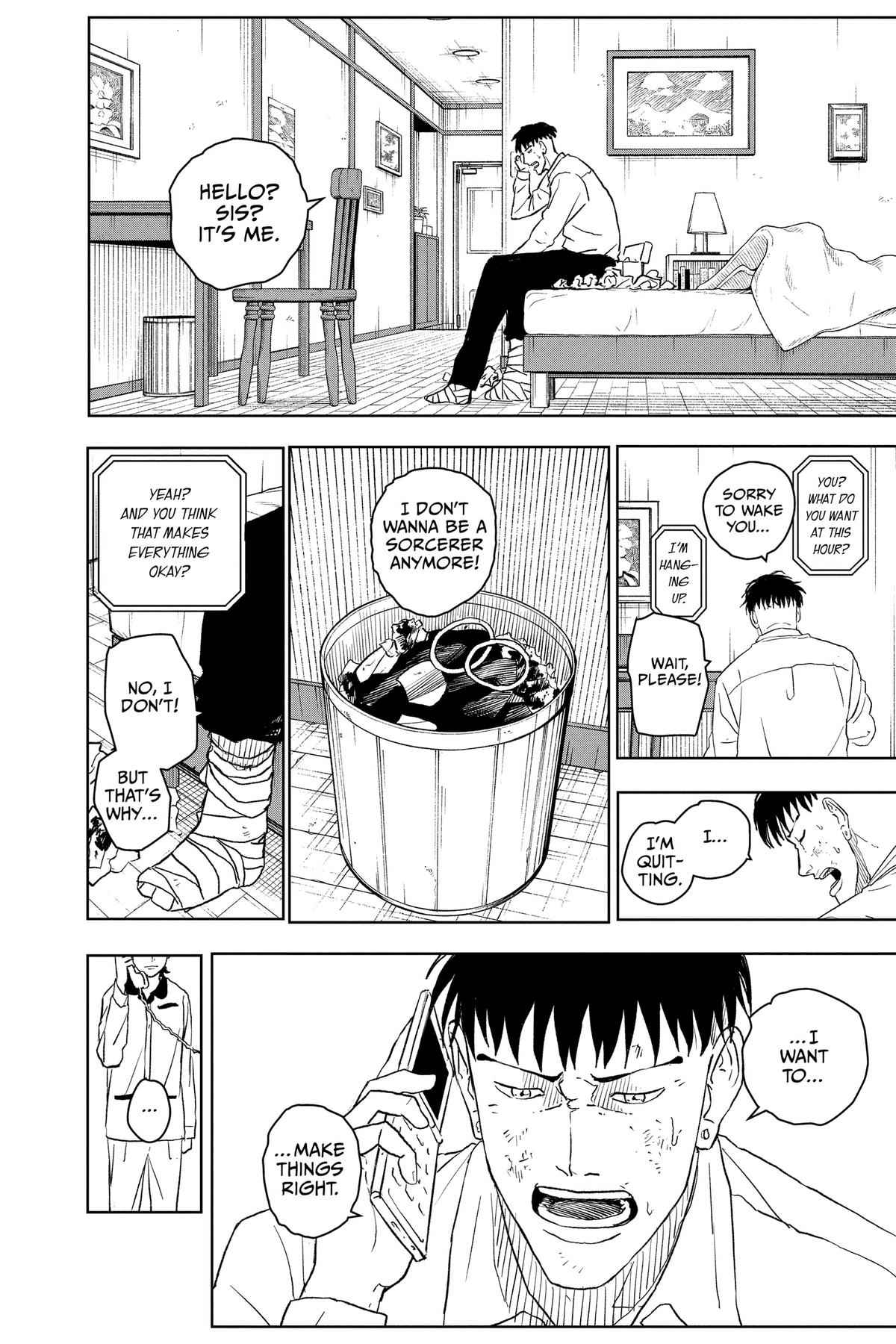 Kagurabachi Chapter 8 page 6 - Chapter 8: Norisaku Madoka: I Will Change