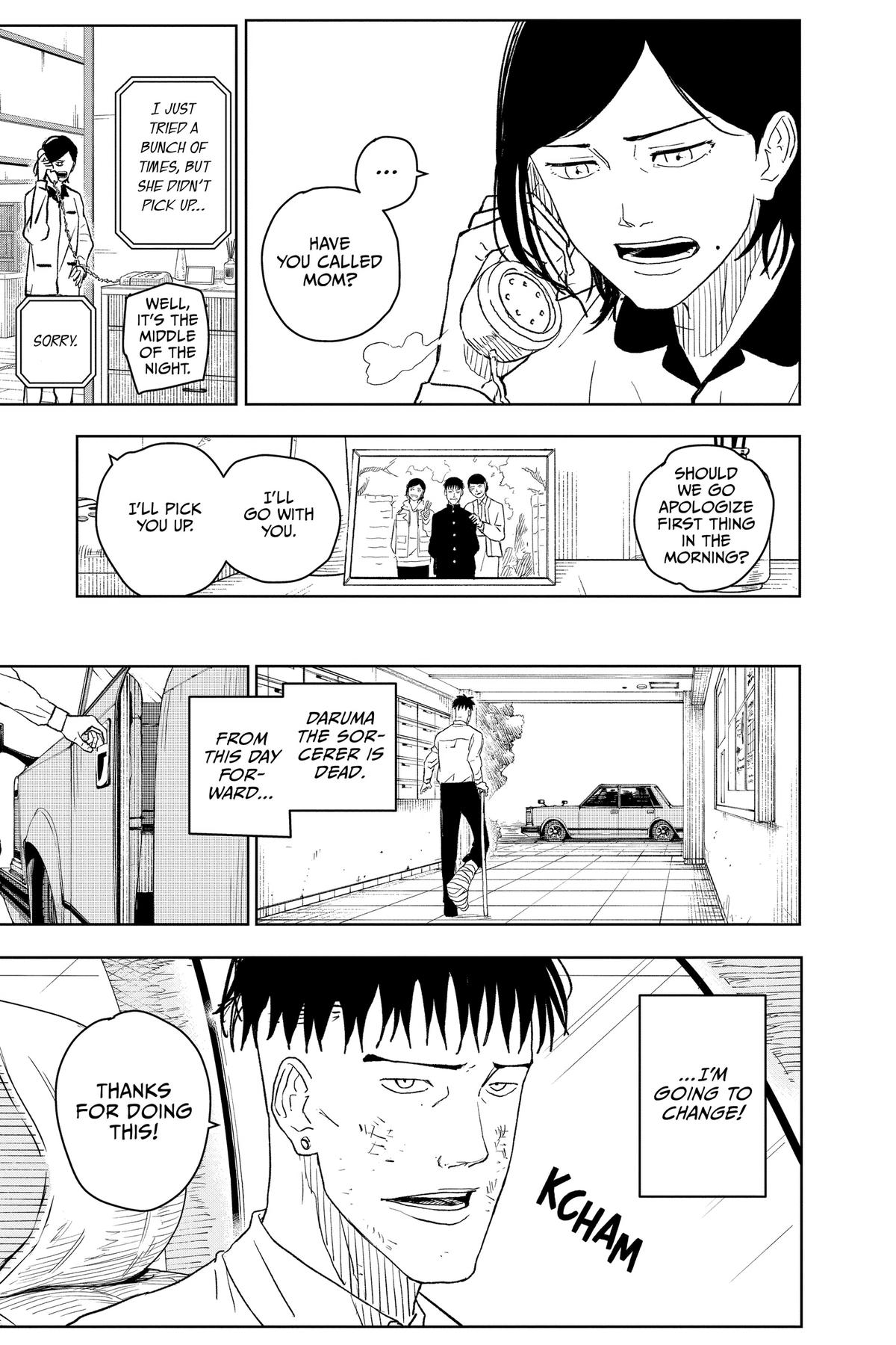 Kagurabachi Chapter 8 page 7 - Chapter 8: Norisaku Madoka: I Will Change