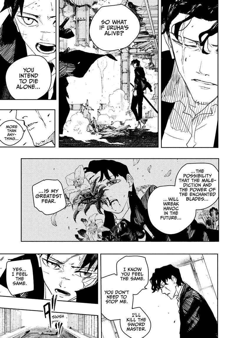 Kagurabachi Chapter 82 page 12 - Chapter 82: Enten Vs. Tobimune