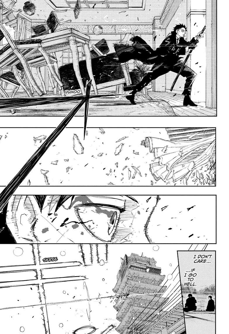 Kagurabachi Chapter 82 page 18 - Chapter 82: Enten Vs. Tobimune
