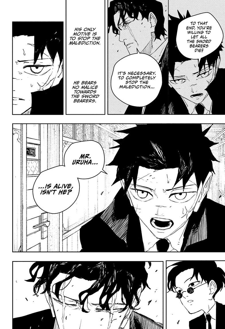 Kagurabachi Chapter 82 page 3 - Chapter 82: Enten Vs. Tobimune