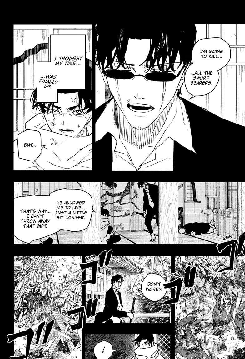 Kagurabachi Chapter 82 page 5 - Chapter 82: Enten Vs. Tobimune