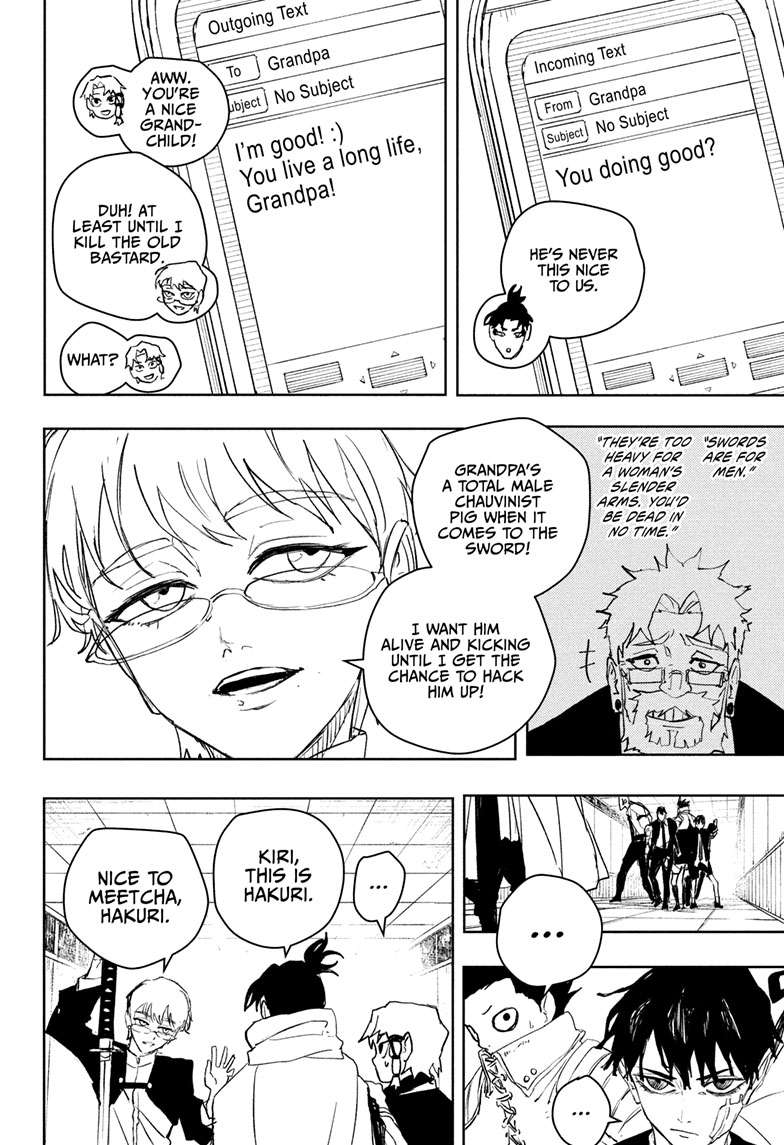 Kagurabachi Chapter 88 page 9 - Chapter 88: The First Step