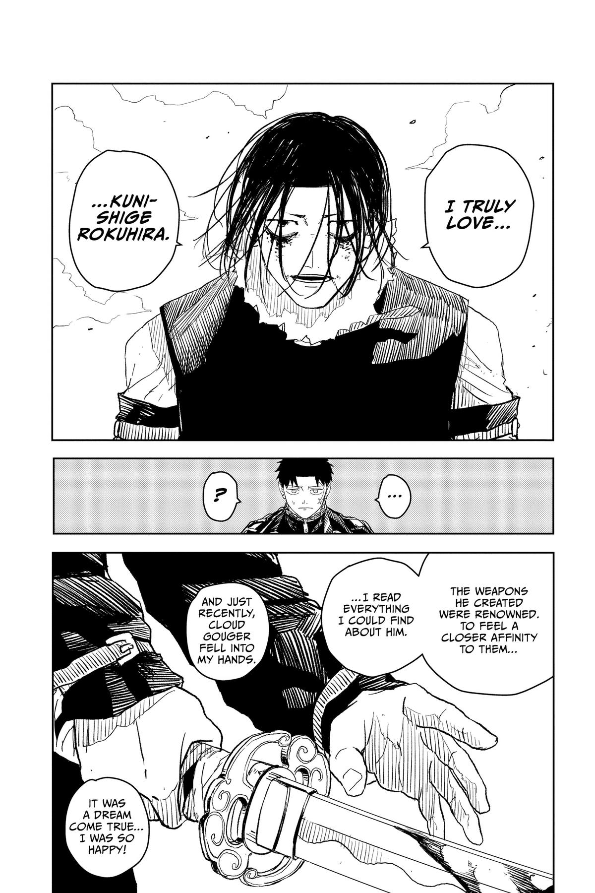 Kagurabachi Chapter 9 page 17 - Chapter 9: Enten vs. Cloud Gouger