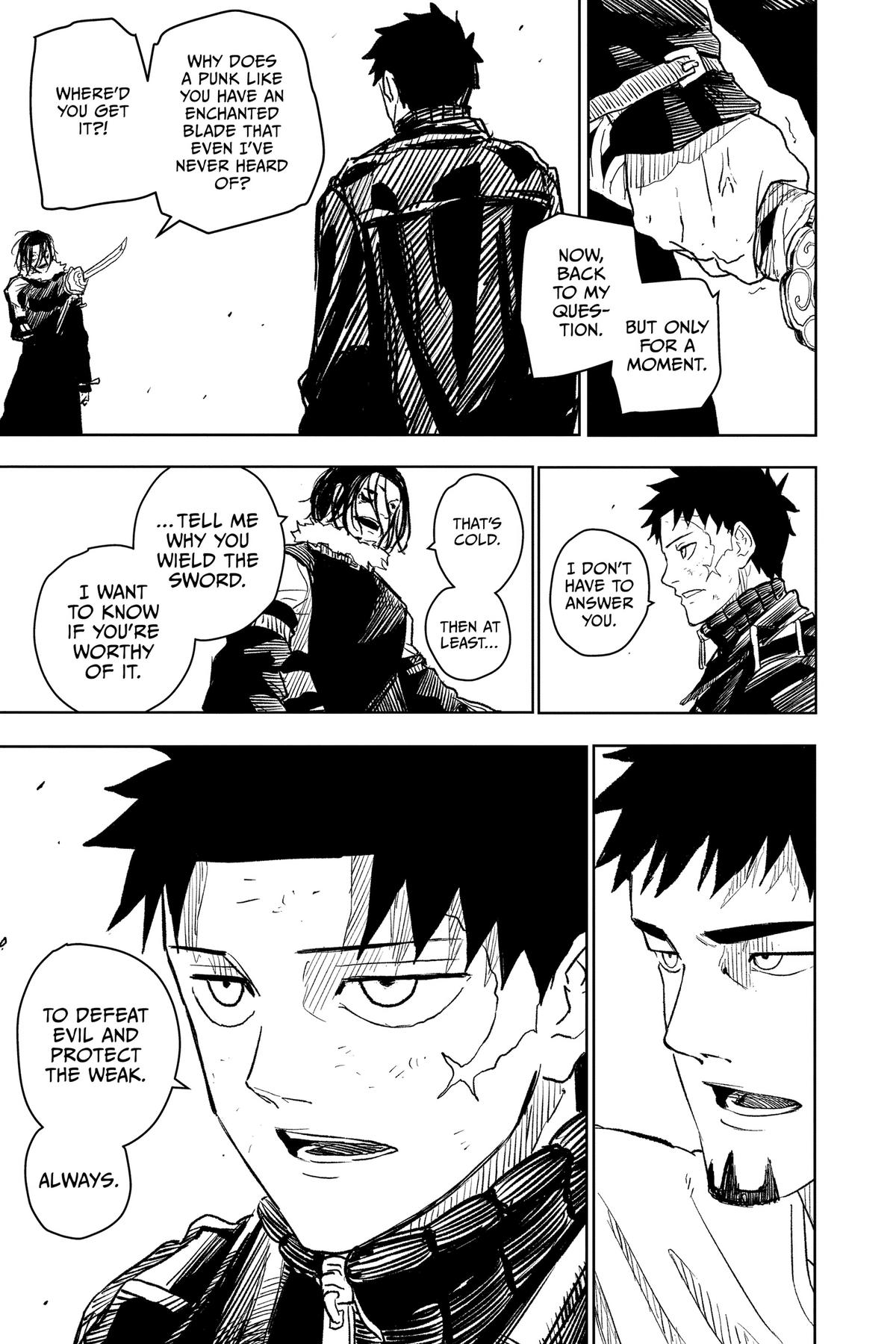 Kagurabachi Chapter 9 page 18 - Chapter 9: Enten vs. Cloud Gouger
