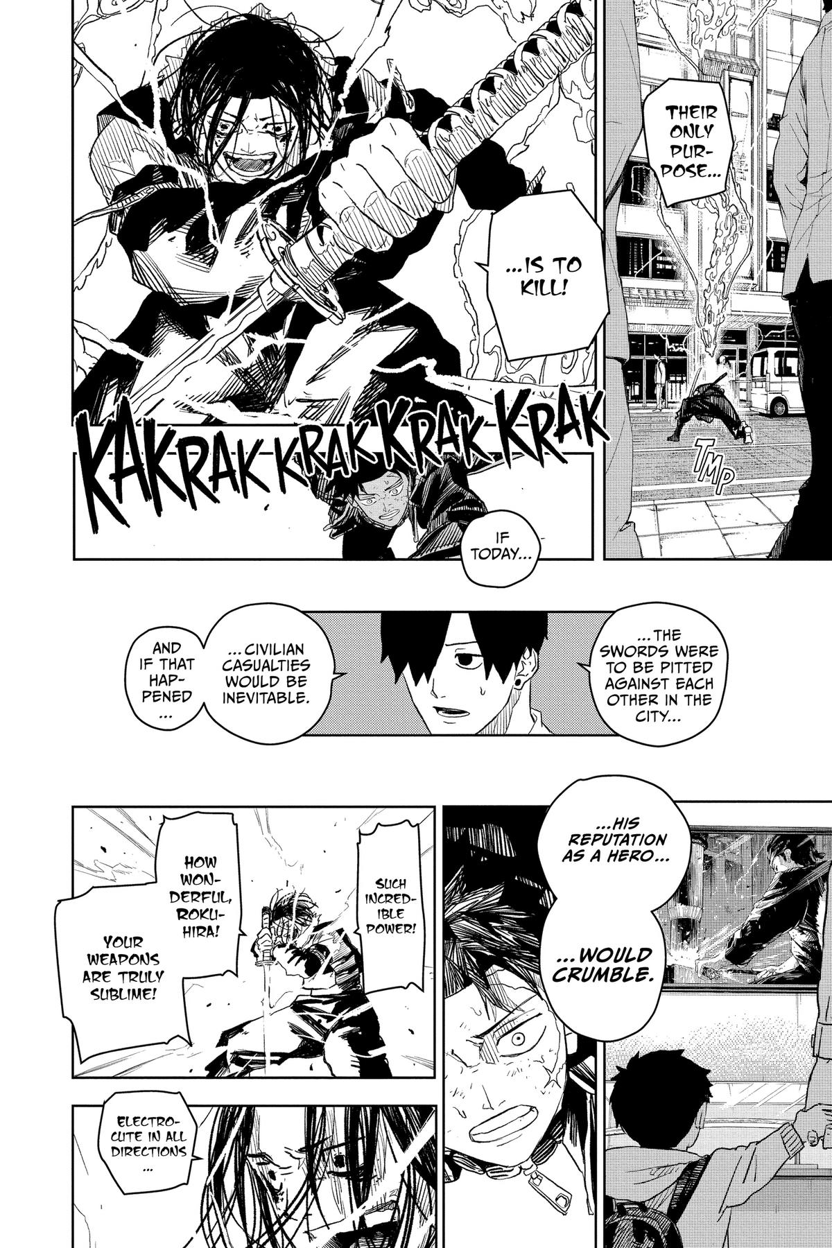 Kagurabachi Chapter 9 page 21 - Chapter 9: Enten vs. Cloud Gouger