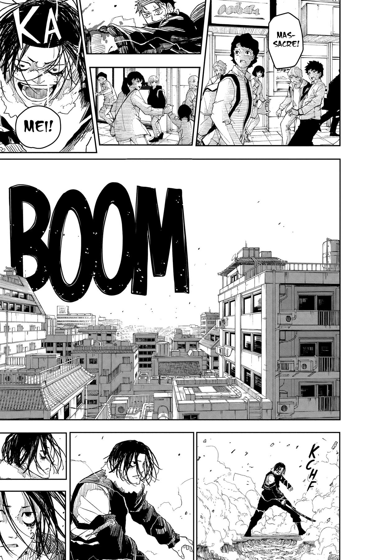 Kagurabachi Chapter 9 page 22 - Chapter 9: Enten vs. Cloud Gouger