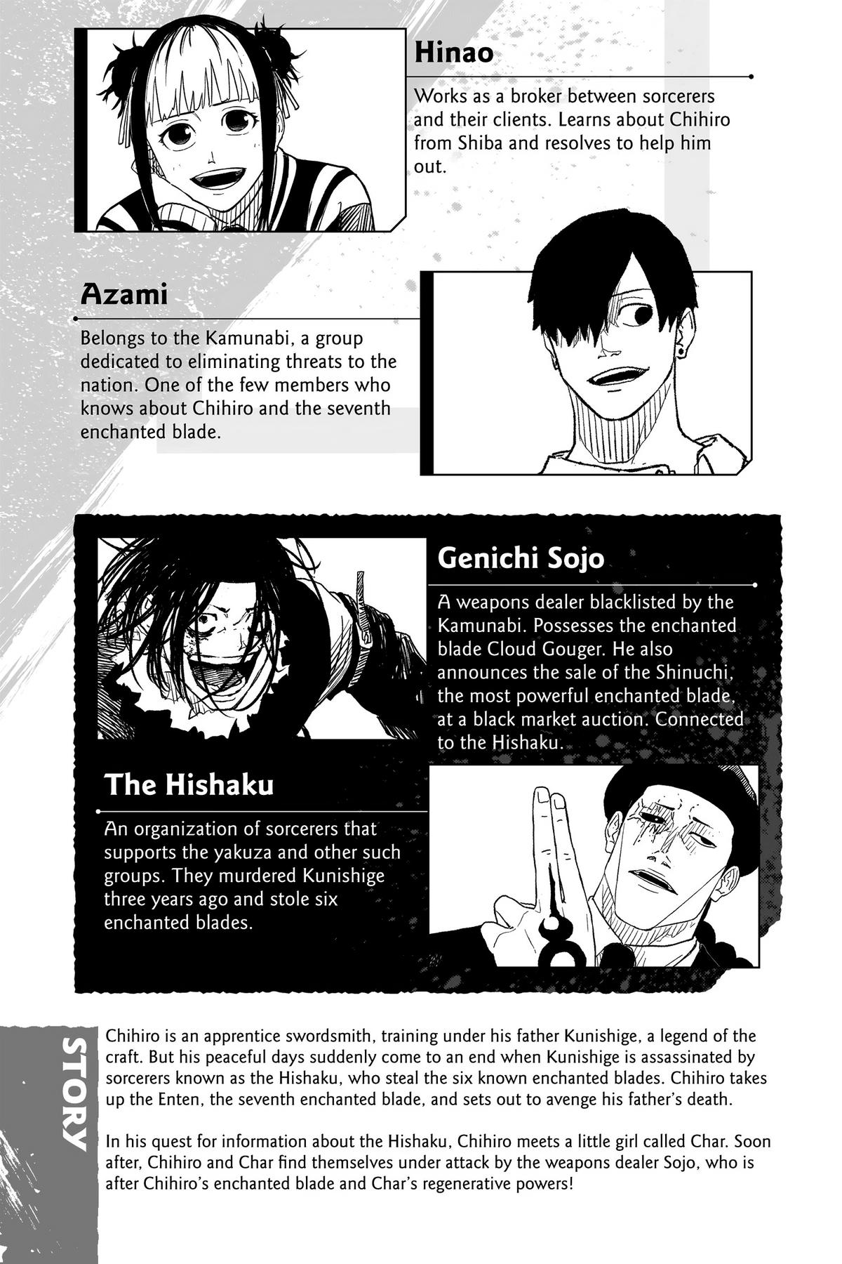Kagurabachi Chapter 9 page 6 - Chapter 9: Enten vs. Cloud Gouger