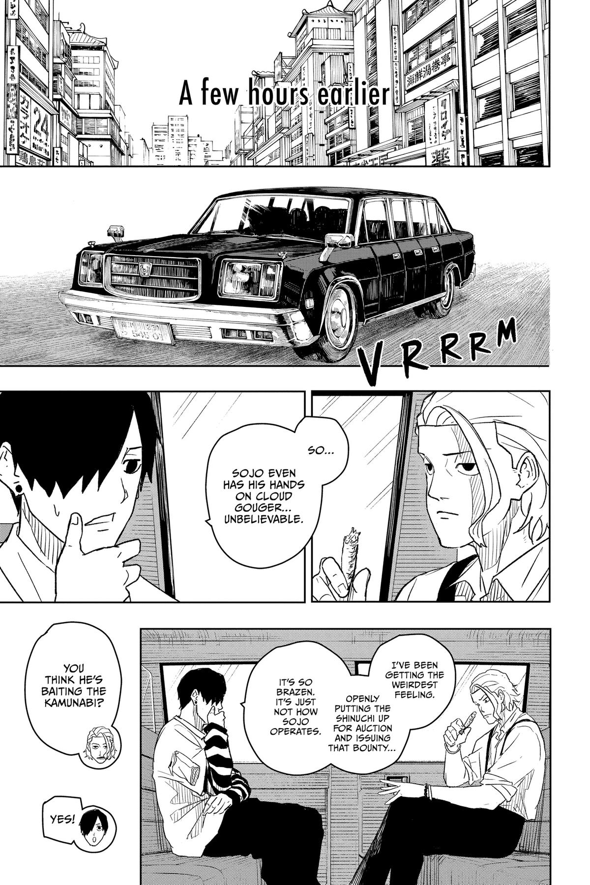 Kagurabachi Chapter 9 page 8 - Chapter 9: Enten vs. Cloud Gouger