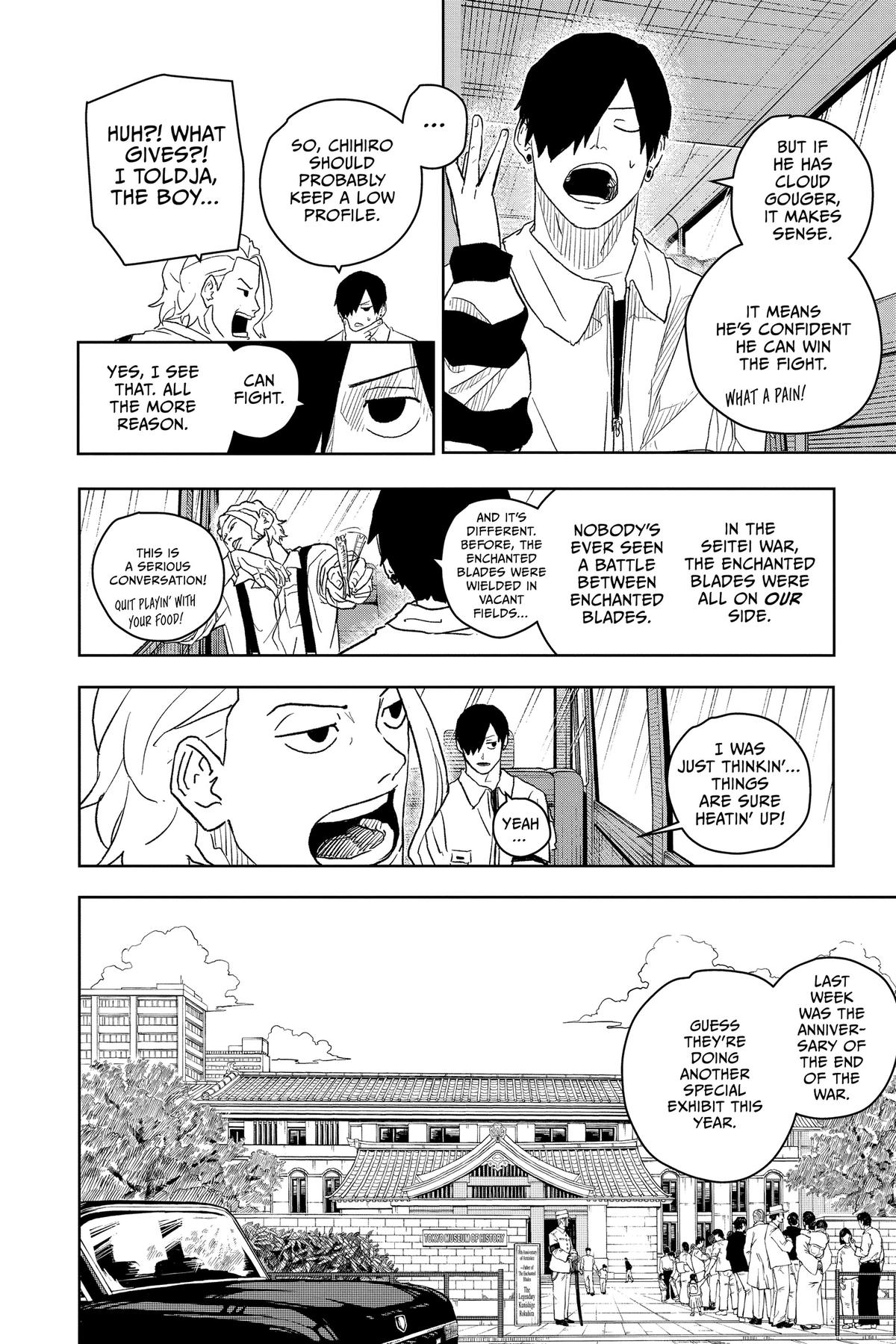Kagurabachi Chapter 9 page 9 - Chapter 9: Enten vs. Cloud Gouger