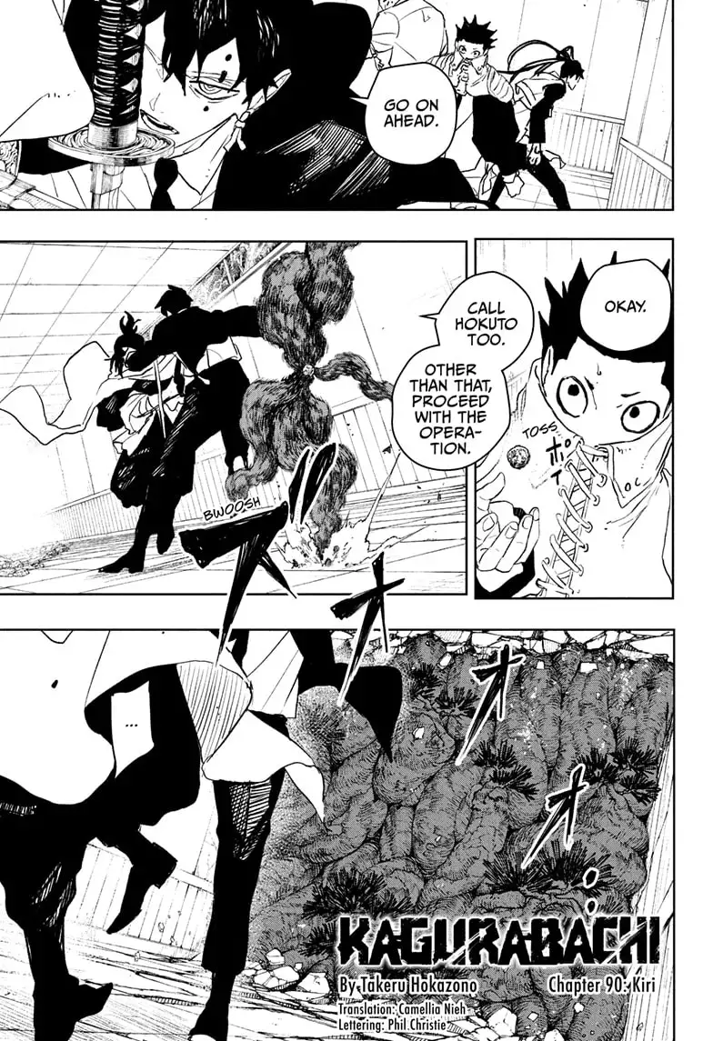 Kagurabachi Chapter 90 page 1 - Chapter 90: Kiri