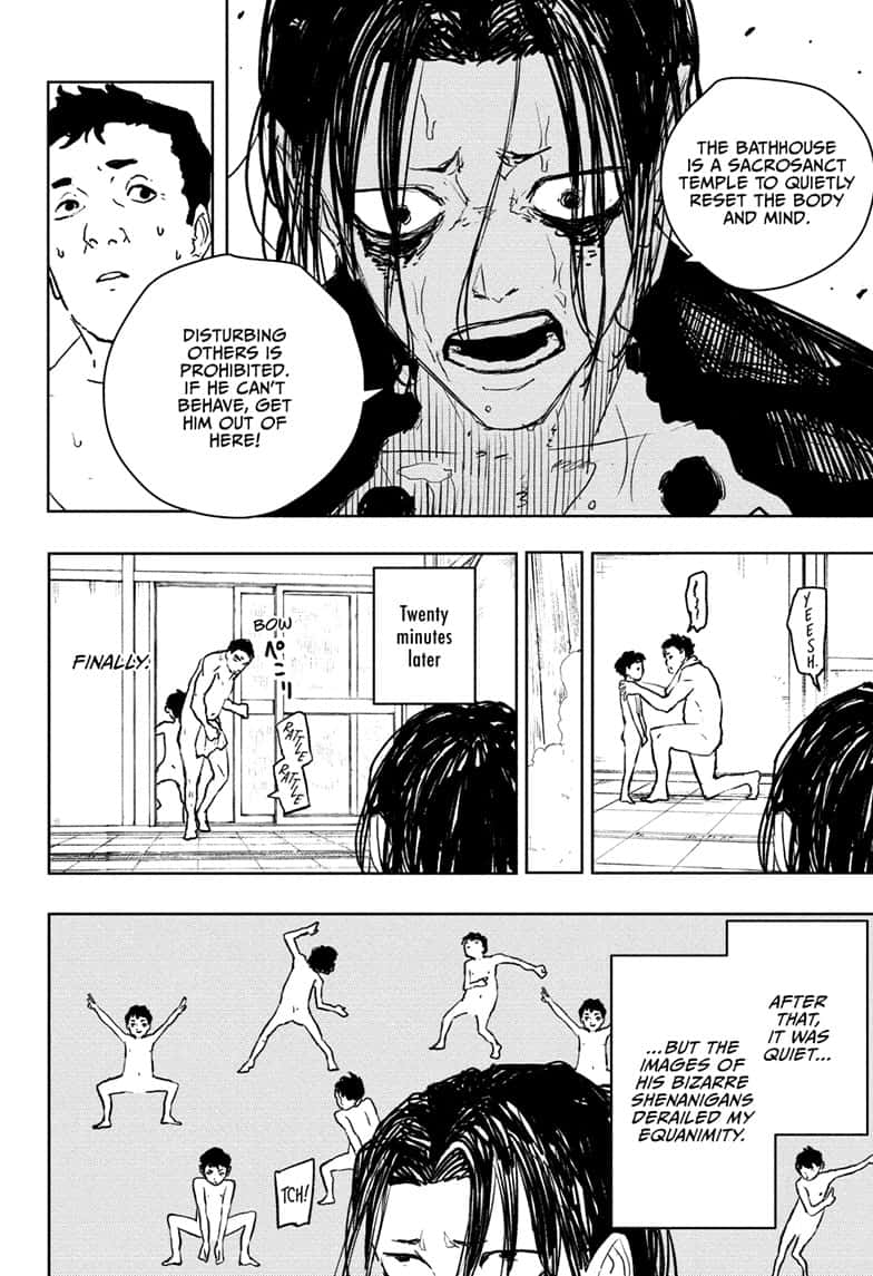 Kagurabachi Chapter 92.5 page 12 - Chapter 92.5: Genichi Sojo's Bathhouse Quest 2