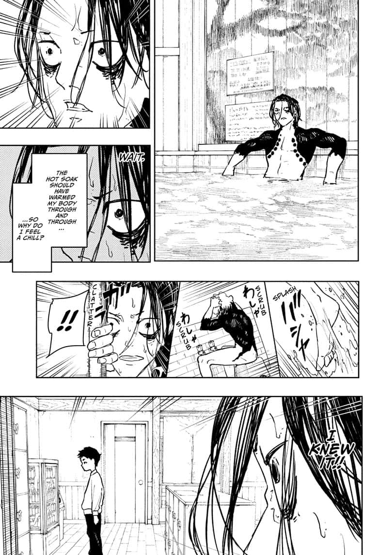 Kagurabachi Chapter 92.5 page 13 - Chapter 92.5: Genichi Sojo's Bathhouse Quest 2